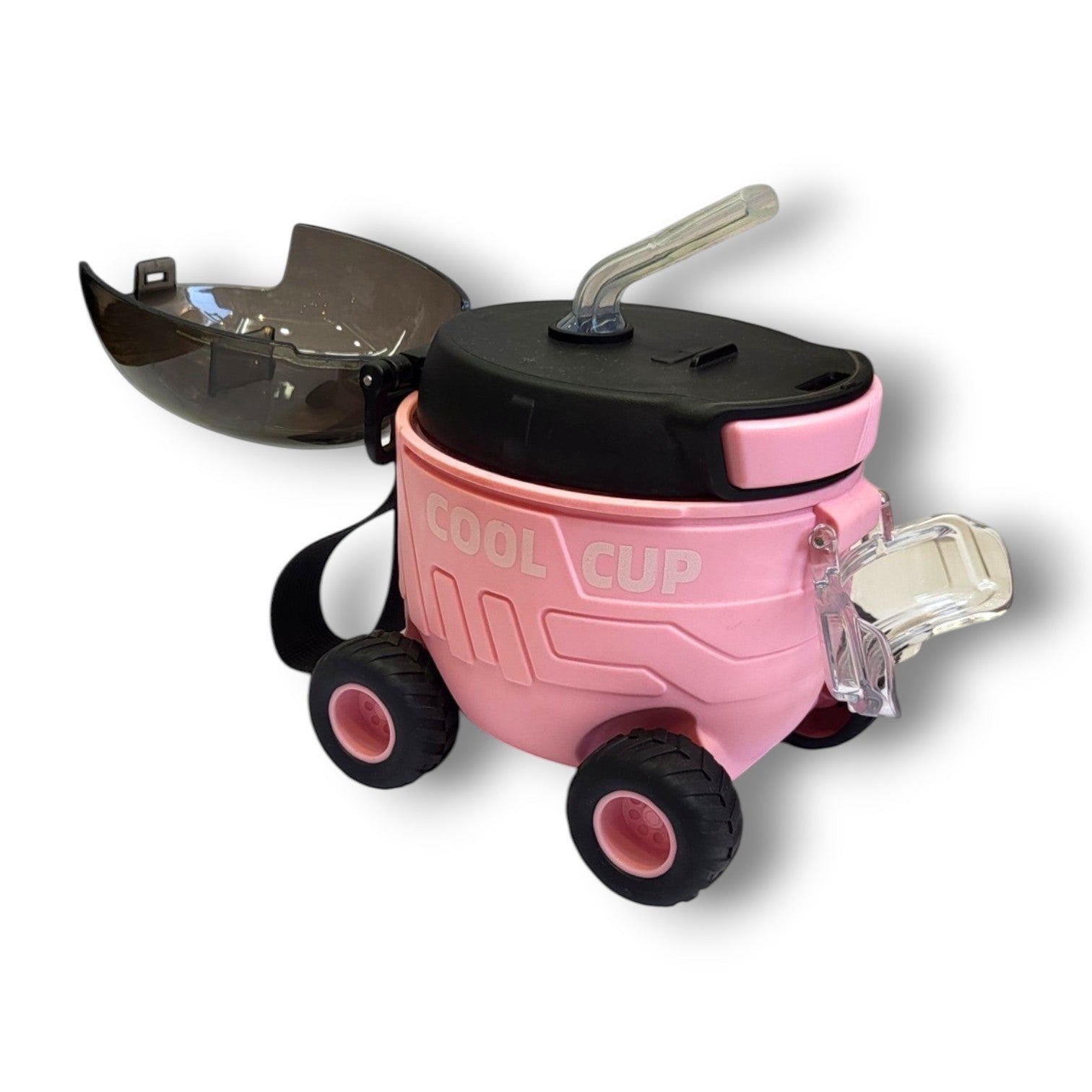 Cool Cup Rover Kids Water Cup | Rolling Wheels | Straw Lid | BPA Free