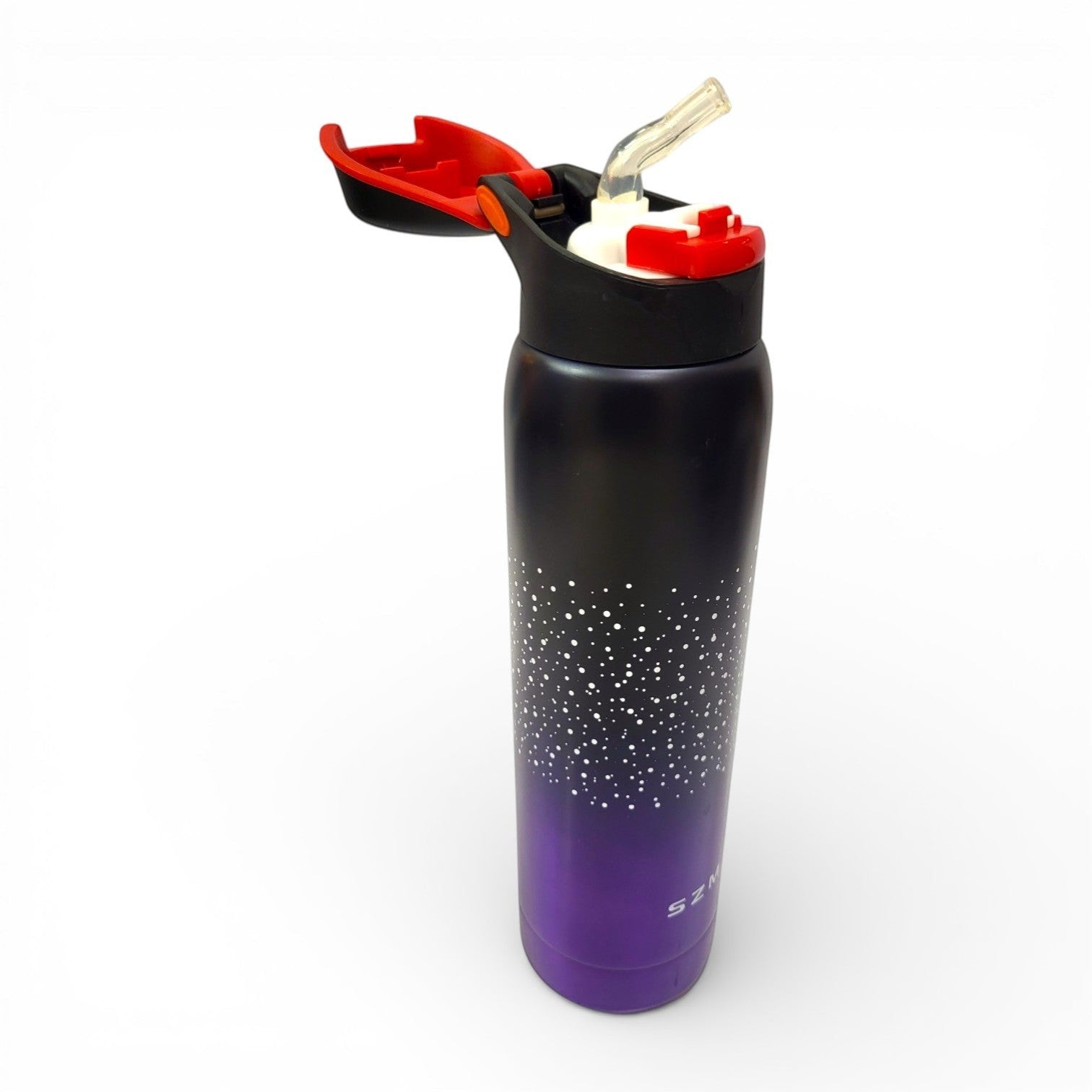 SZM Kids Insulated Steel Bottle with Straw | Leak-Proof School Water Bottle