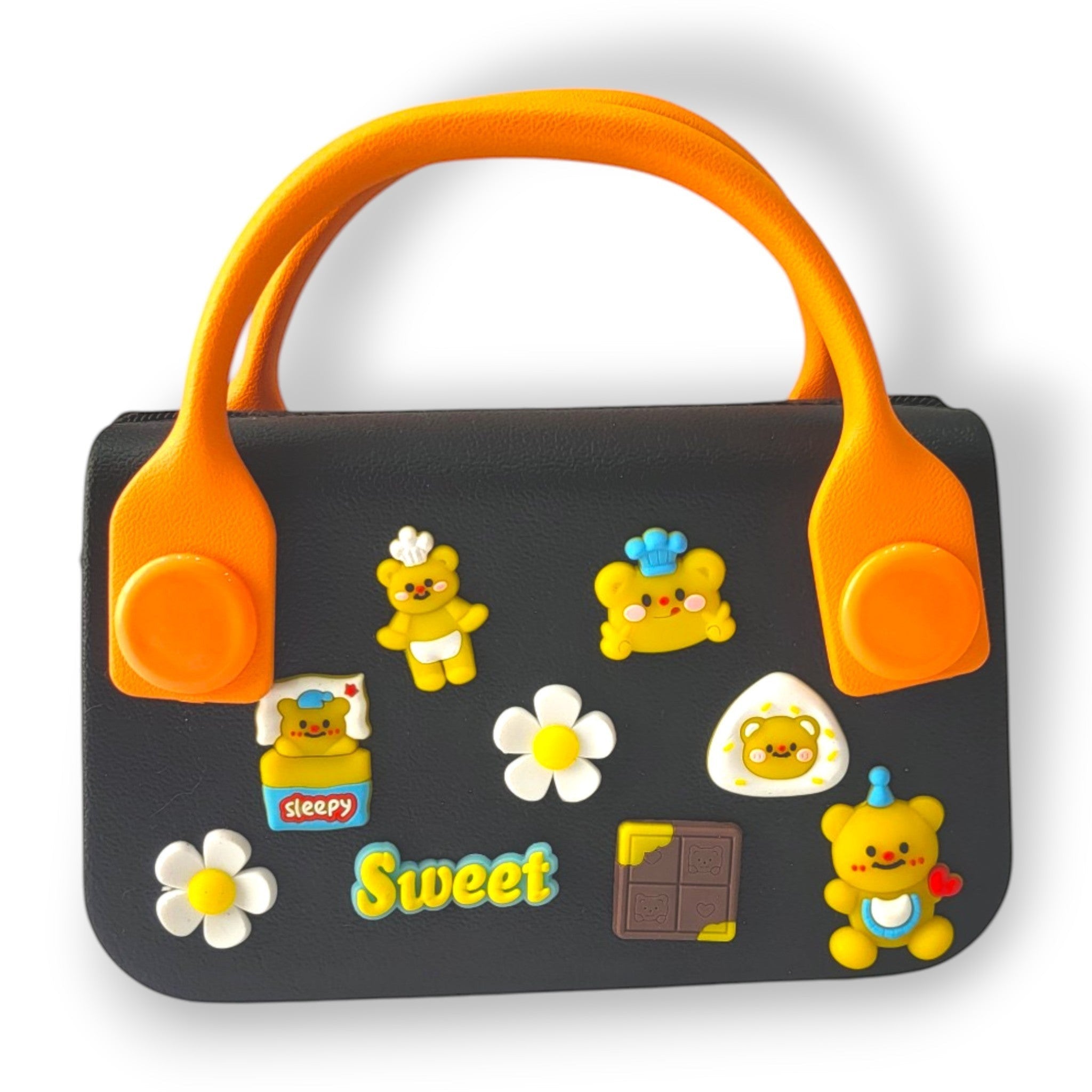 Sweet Bear Kids Handbag | Cartoon Charm Purse for Girls | School & Gifting