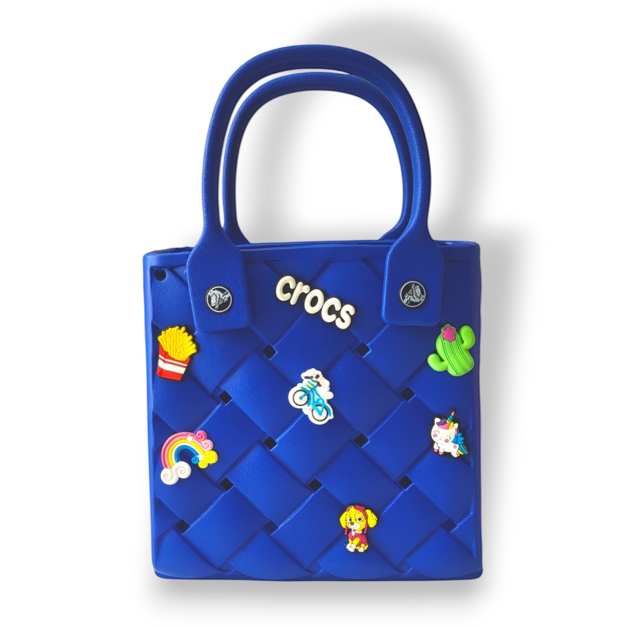 Crocs Kids Handbag with Charms | Waterproof Tote for Girls