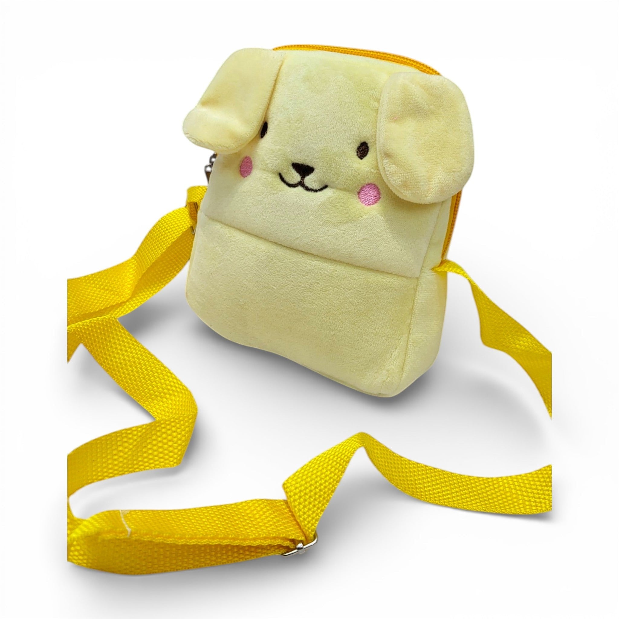 Cute Puppy Plush Sling Bag for Kids | Soft Felt Crossbody Bag for Girls & Boys