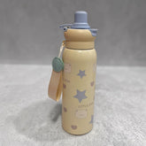 Little Star Kids Insulated Steel Bottle with Straw & Wrist Strap
