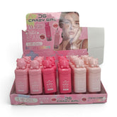 Crazy Girl Cute Bear Lip Oil | Magic Tinted Gloss Beauty Colors