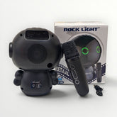 Rock Light Robot Bluetooth Karaoke Speaker with Mic