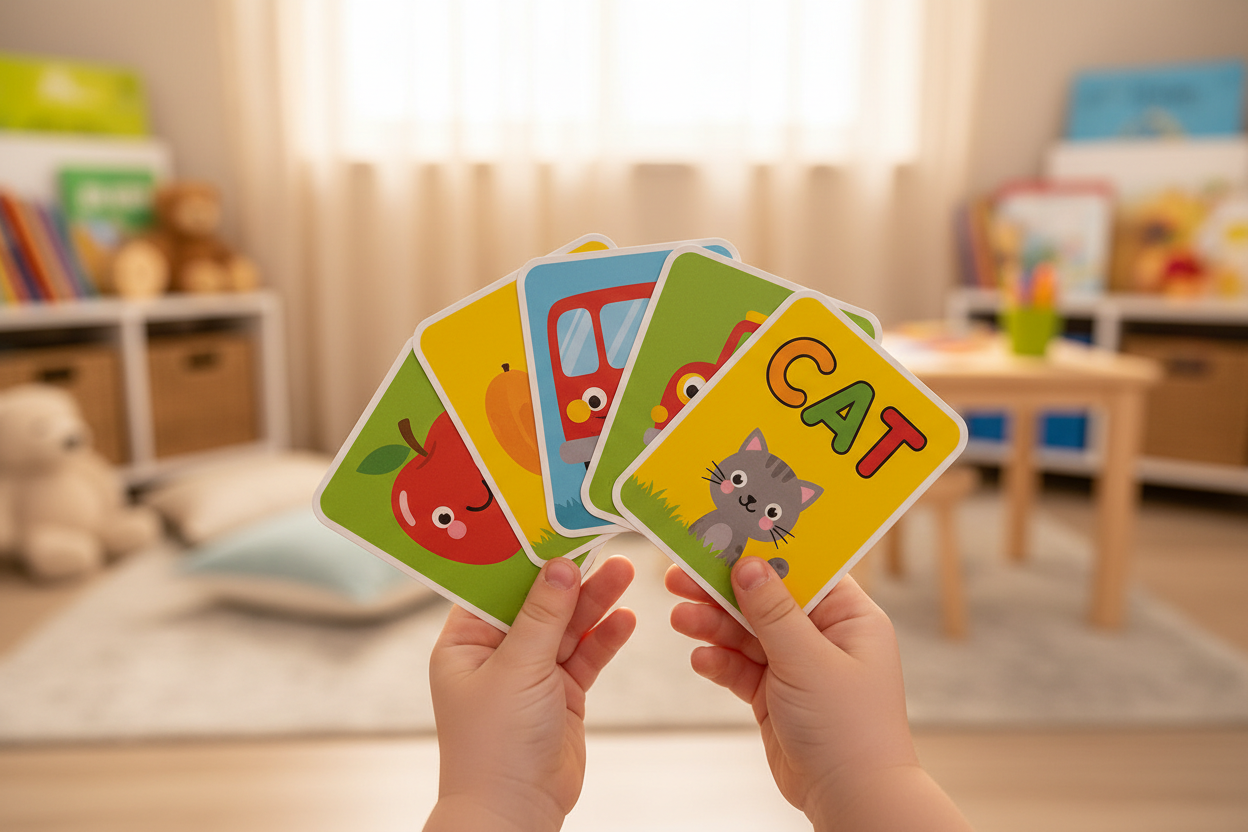 Shop fun and educational flash cards for kids designed for early learning, phonics, numbers, vocabulary & memory skills. Perfect for preschoolers, homeschooling, classroom learning & screen-free education.