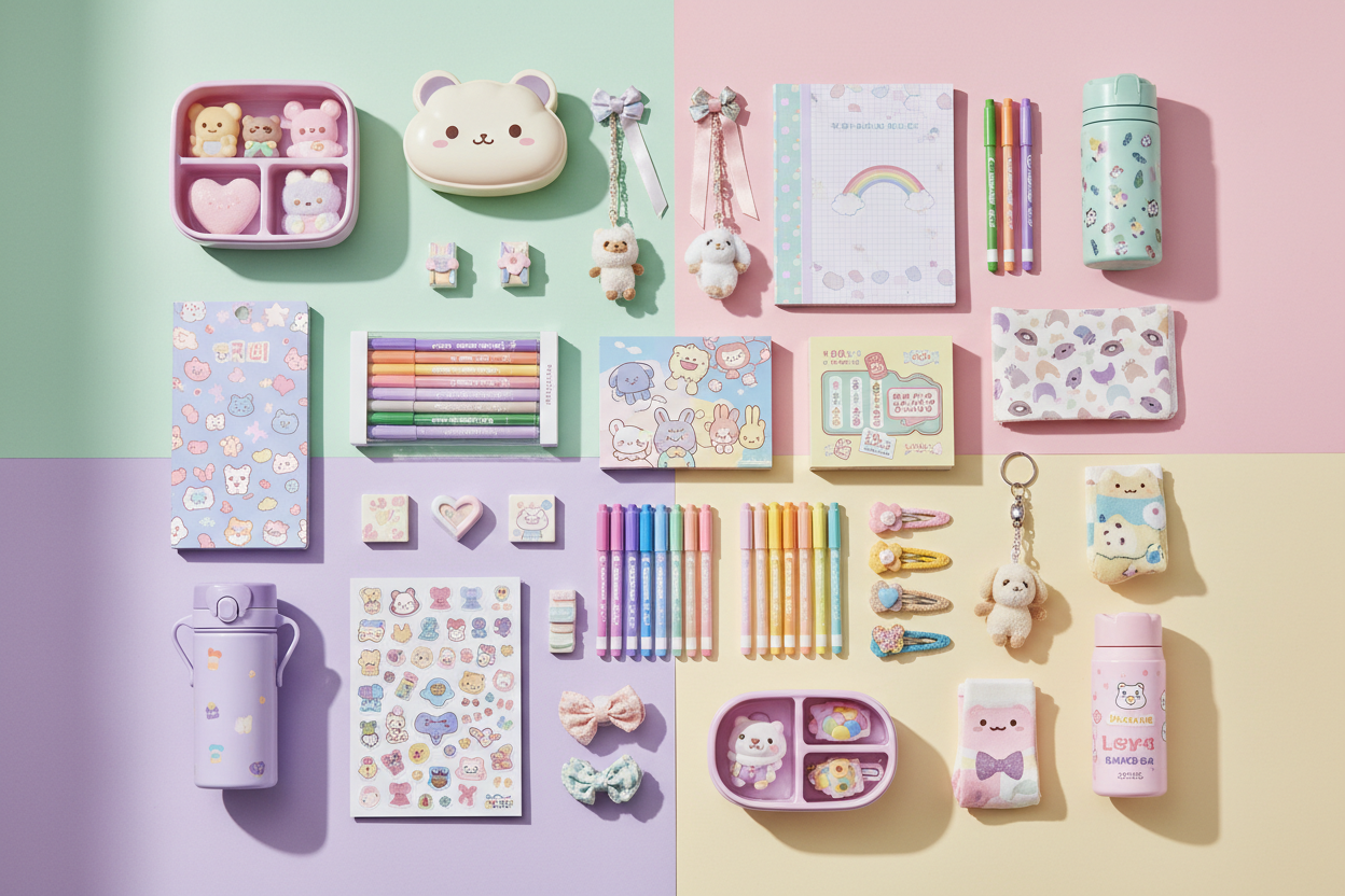 kids gifts under 699, affordable kids accessories India, imported stationery gifts, budget return gifts for kids, cute bento boxes, kids school essentials, Korean style gifting items, trendy kids products, small gift ideas under 699