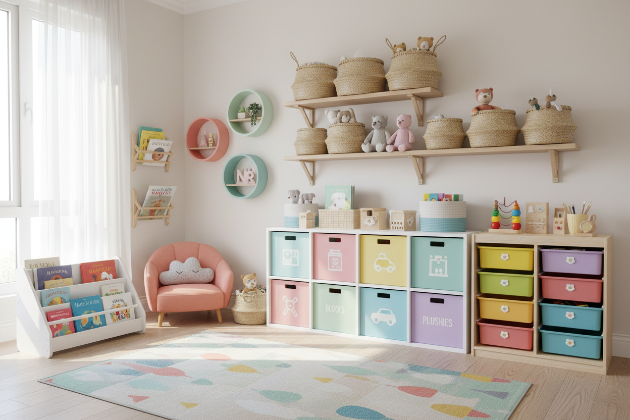 kids storage organizers, toy storage organizer for kids room, playroom storage solutions, kids room organizer bins, children storage boxes, study table organizers for kids, kids closet organizer, toy and book storage solutions