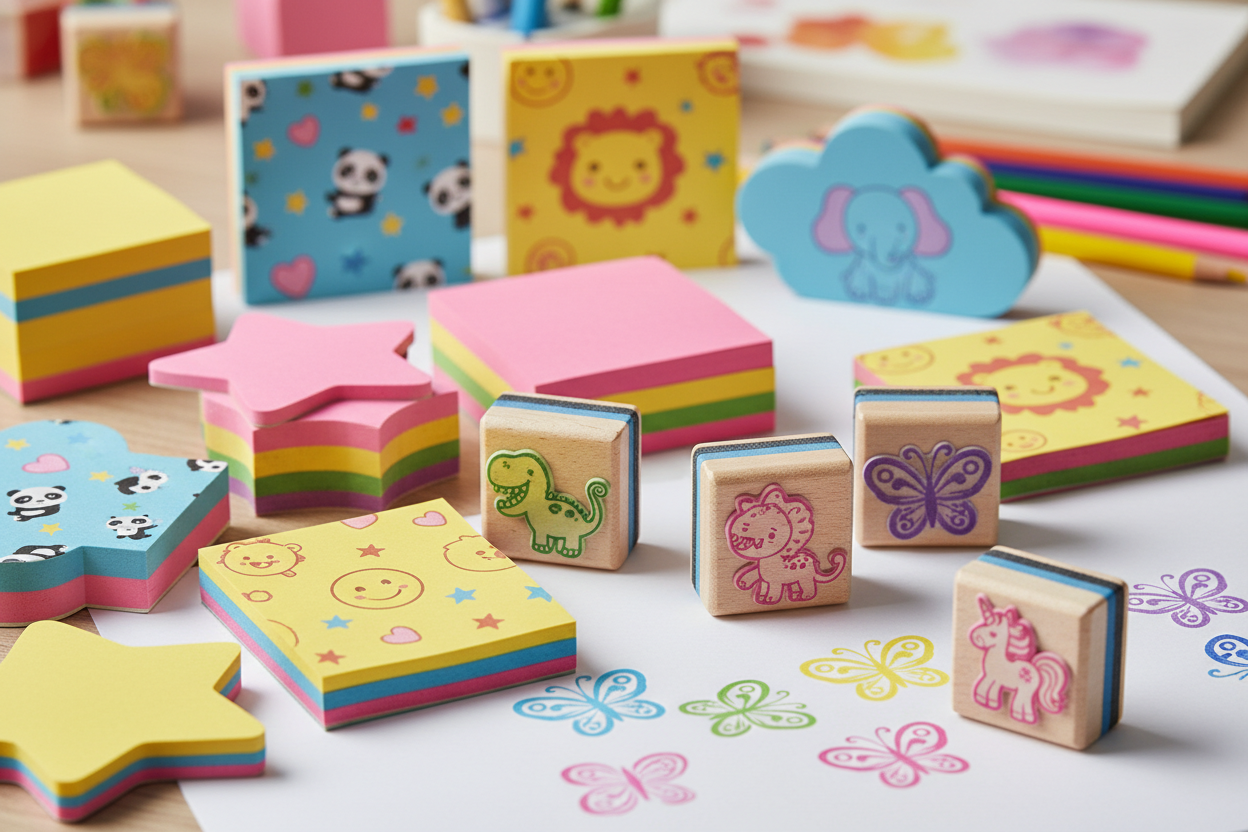 Sticky notes & Stamps