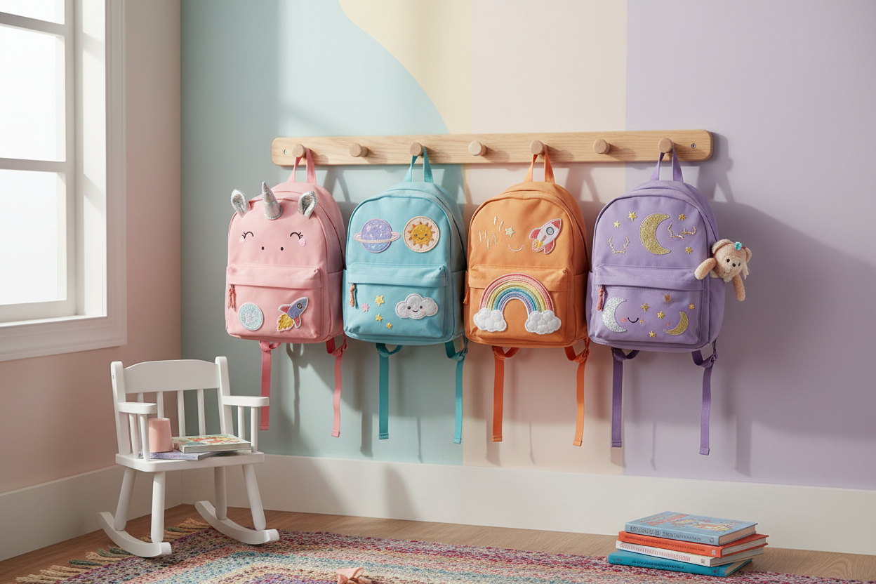 Shop cute toddler backpacks for ages 1–5. Lightweight, durable & comfortable bags perfect for preschool, daycare, travel, playdates & everyday outings.