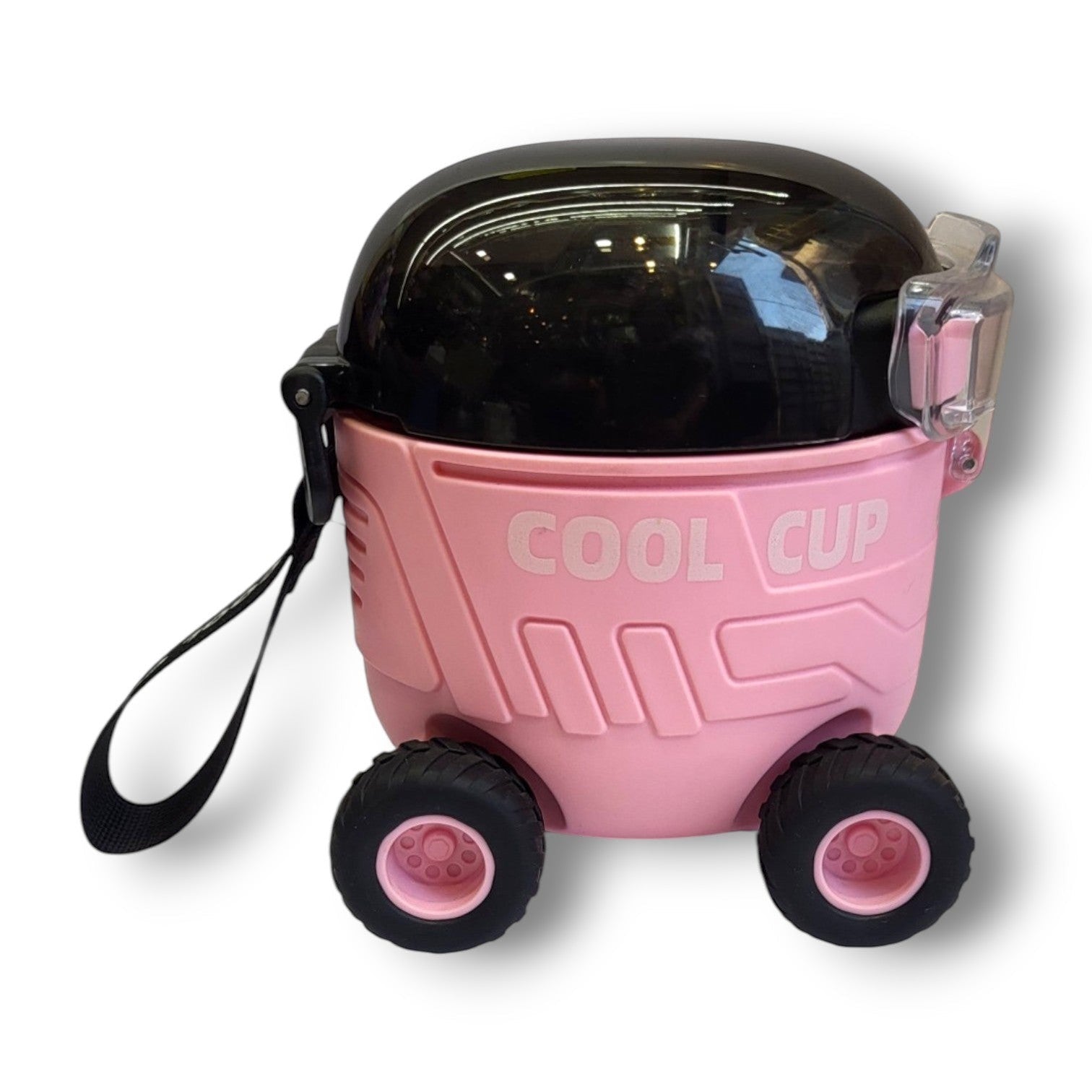 Cool Cup Rover Kids Water Cup | Rolling Wheels | Straw Lid | BPA Free