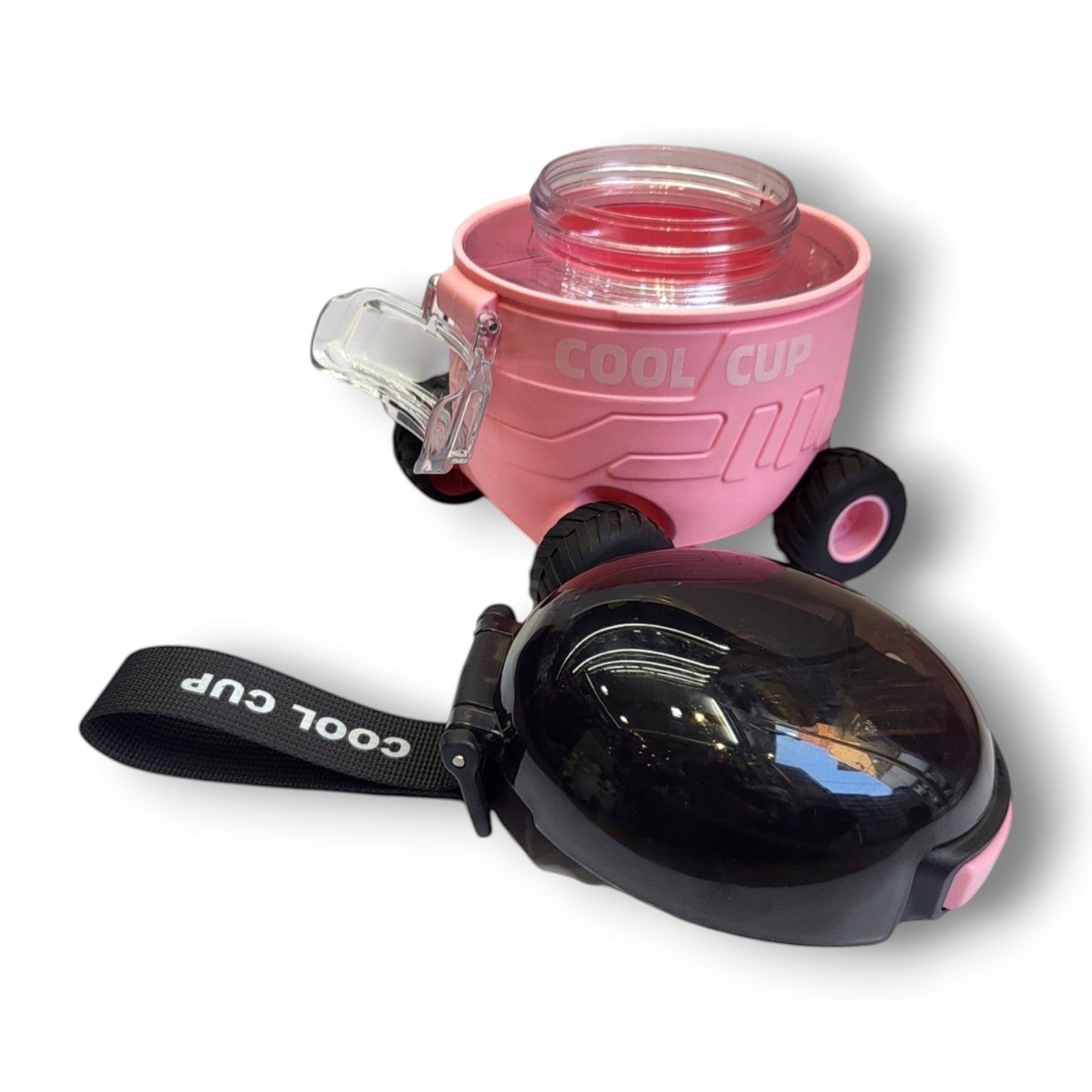 Cool Cup Rover Kids Water Cup | Rolling Wheels | Straw Lid | BPA Free