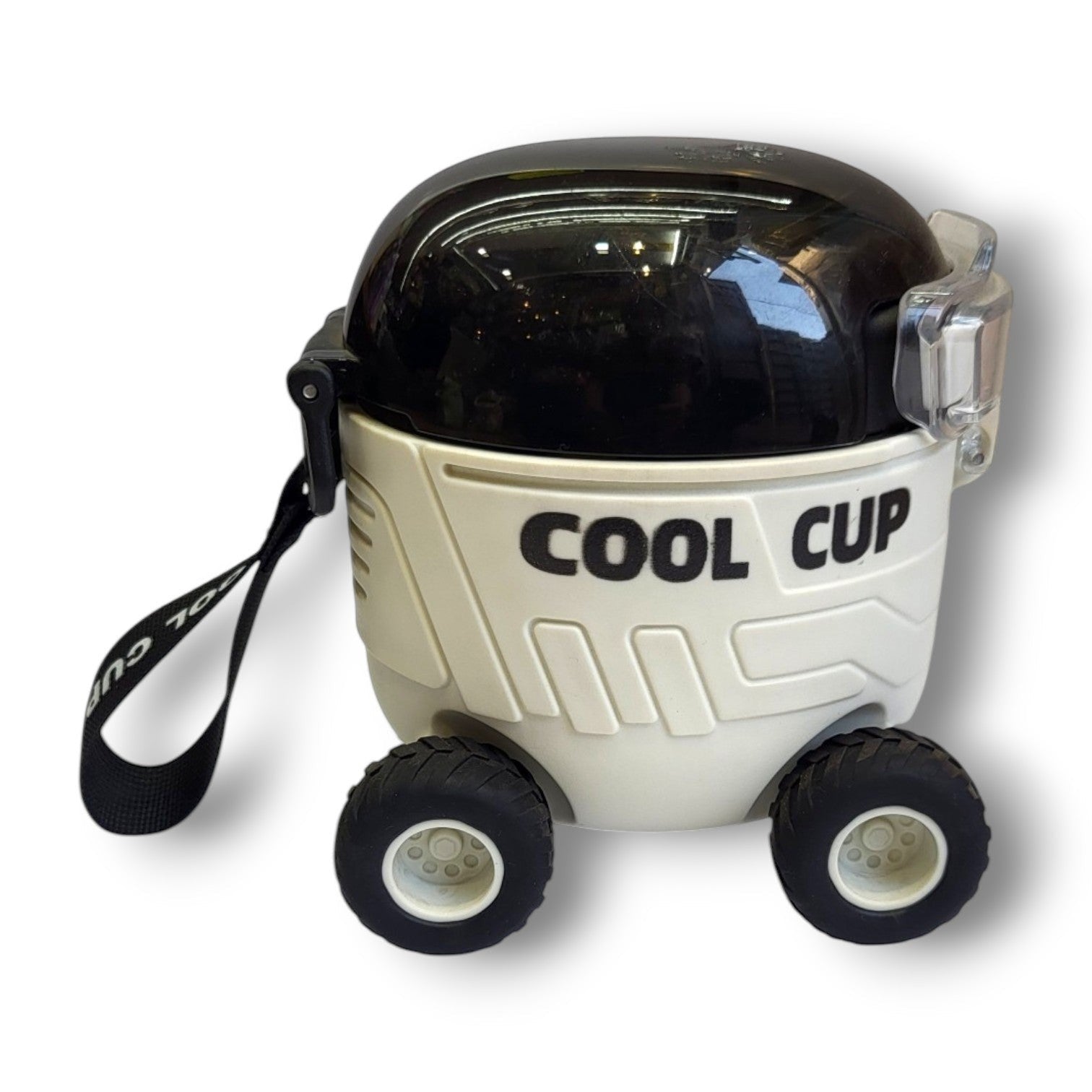 Cool Cup Rover Kids Water Cup | Rolling Wheels | Straw Lid | BPA Free