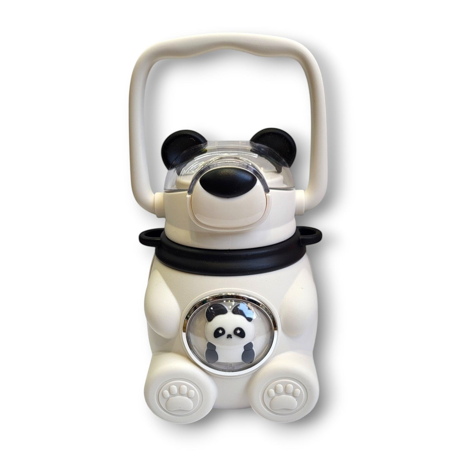 Space Baby Bear Kids Steel Insulated Bottle | Straw Lid | School & Travel