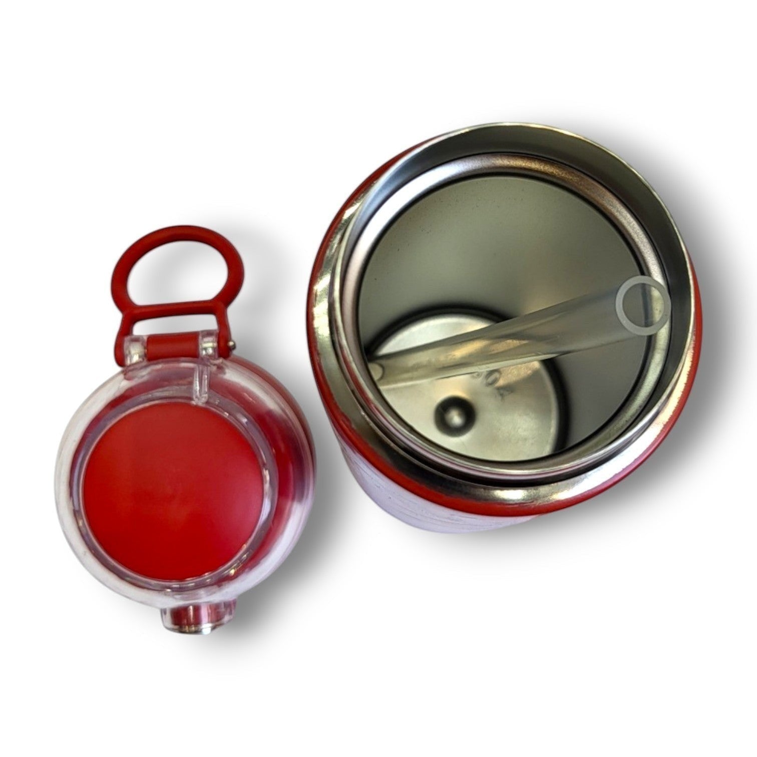 Football Soccer Kids Steel Insulated Bottle | Straw Lid | School & Sports