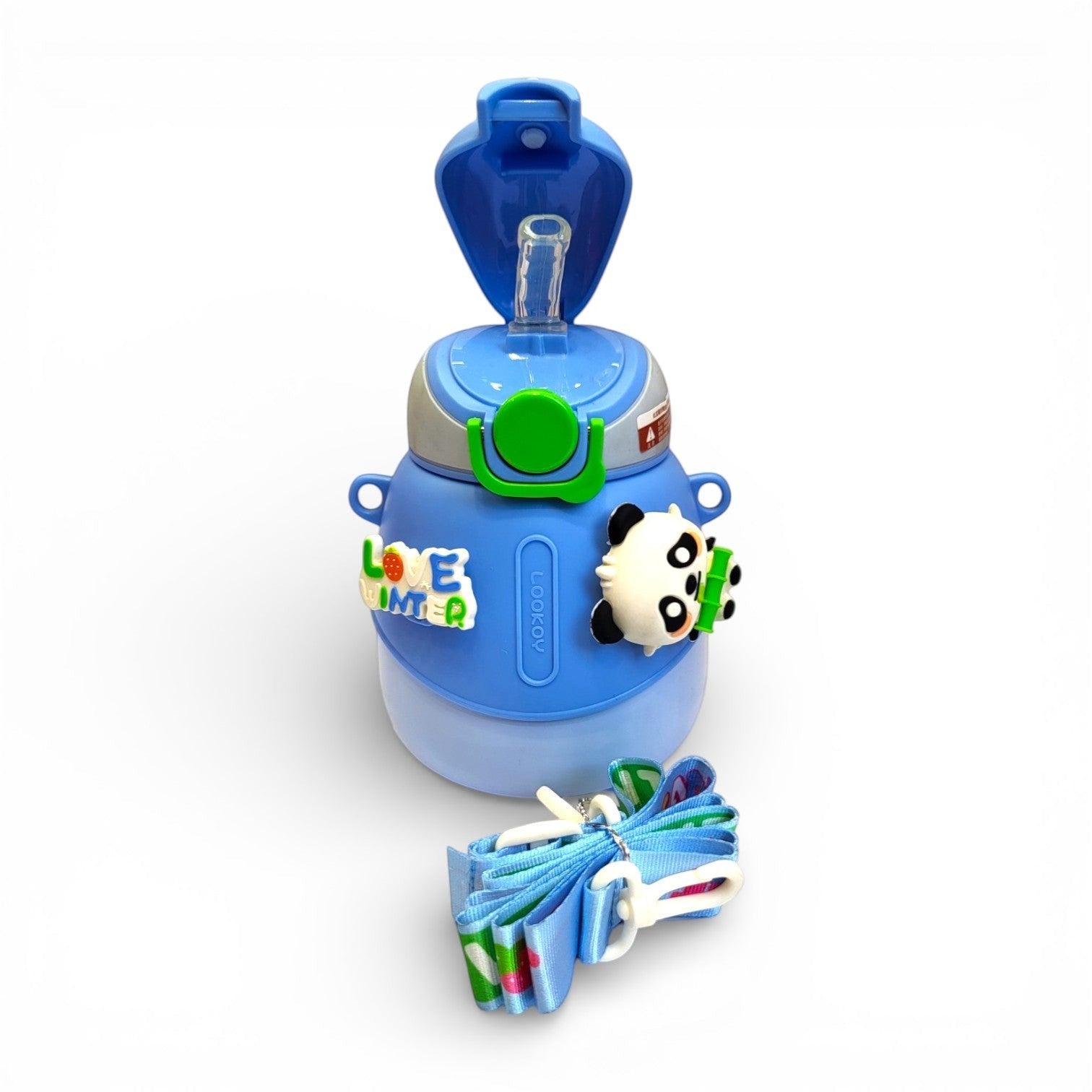 Unicorn Horn Kids Steel Insulated Bottle | 3D Charm | Flip Straw