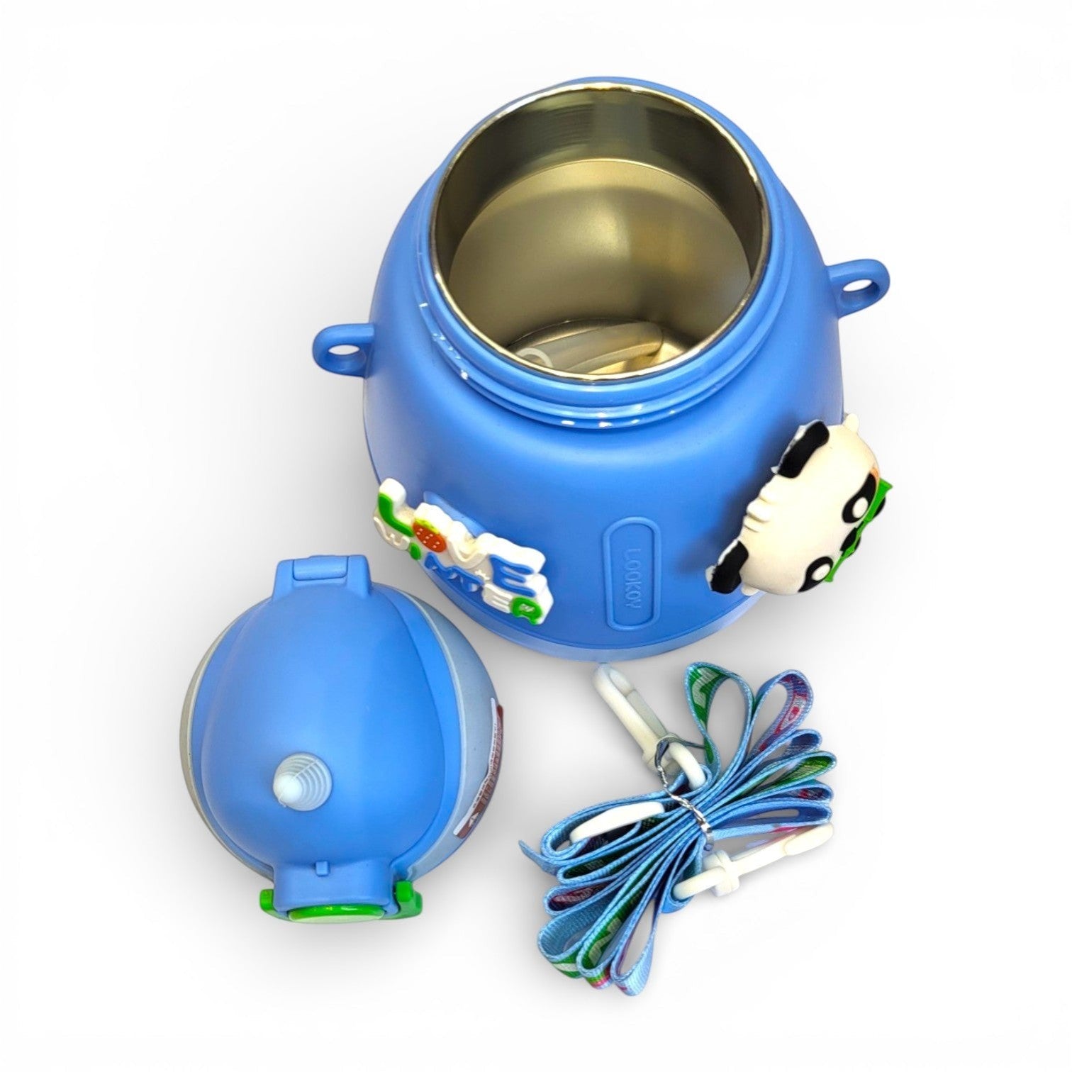 Unicorn Horn Kids Steel Insulated Bottle | 3D Charm | Flip Straw
