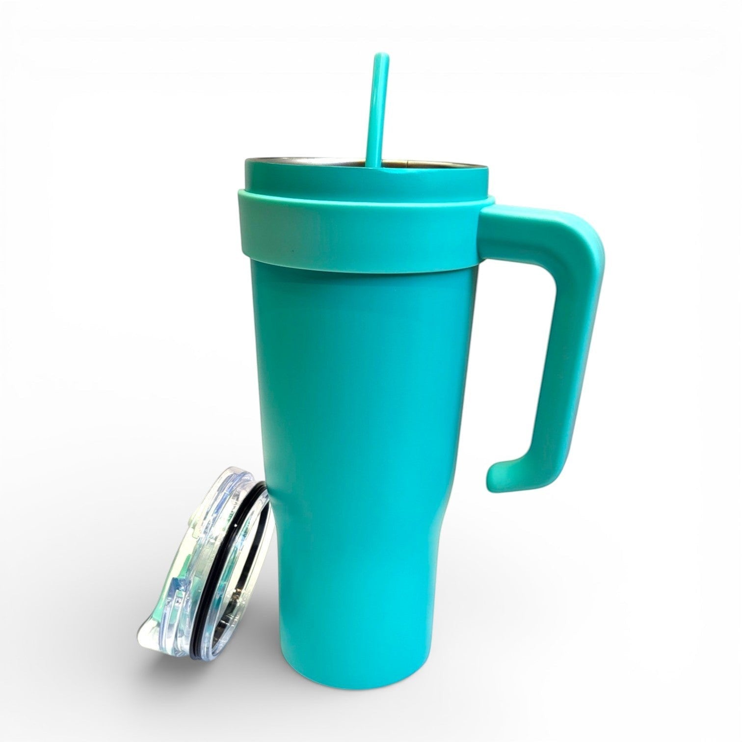 Kids Steel Tumbler with Handle & Straw | 1.2L School & Travel Sipper