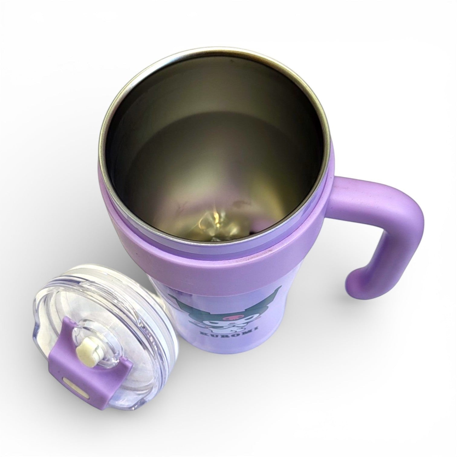 Hello Kitty / Kuromi / Lotso Kids Steel Sipper with Handle | Flip Straw School Tumbler