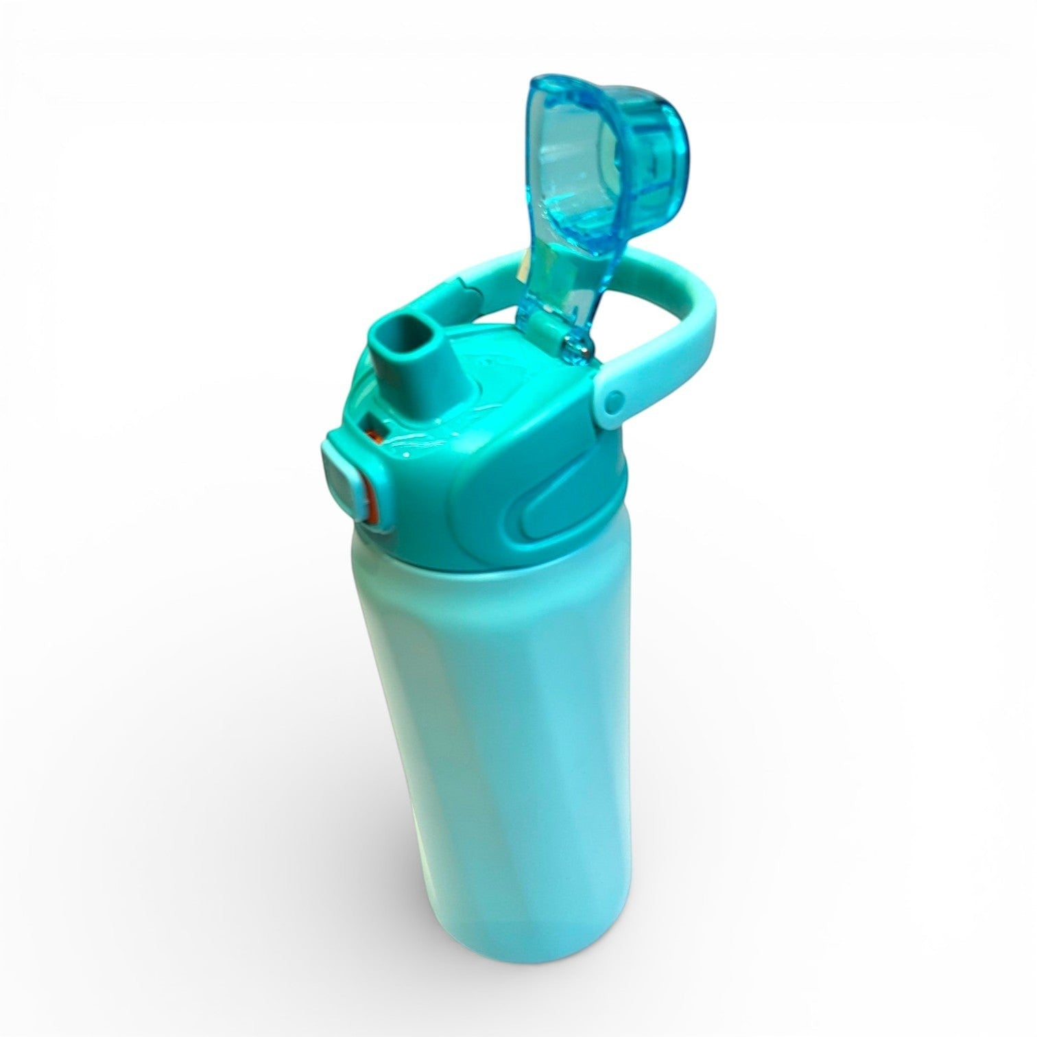 Kids Steel Water Bottle with Pop-Up Straw & Lock Lid | School & Sports Use
