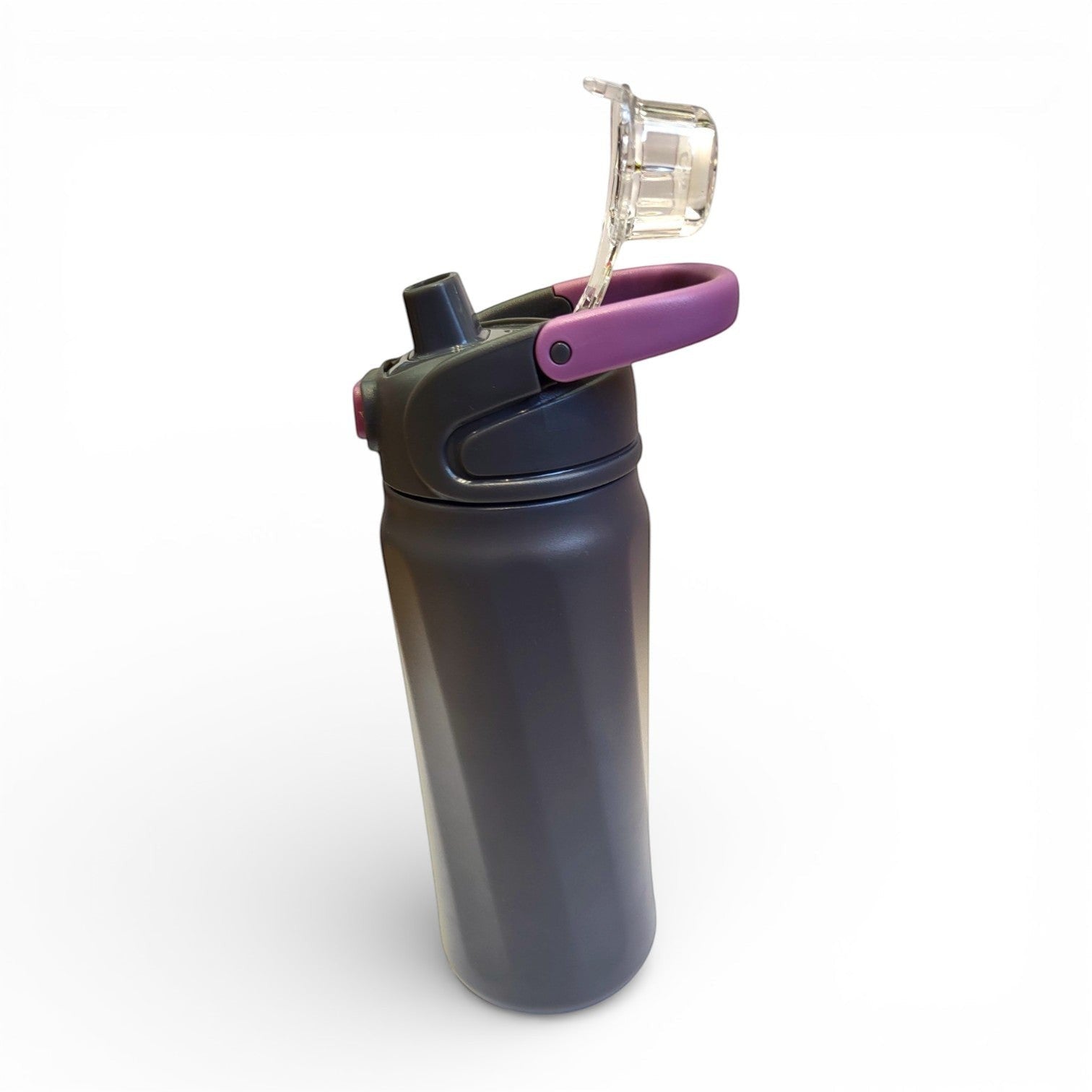 Kids Steel Water Bottle with Pop-Up Straw & Lock Lid | School & Sports Use