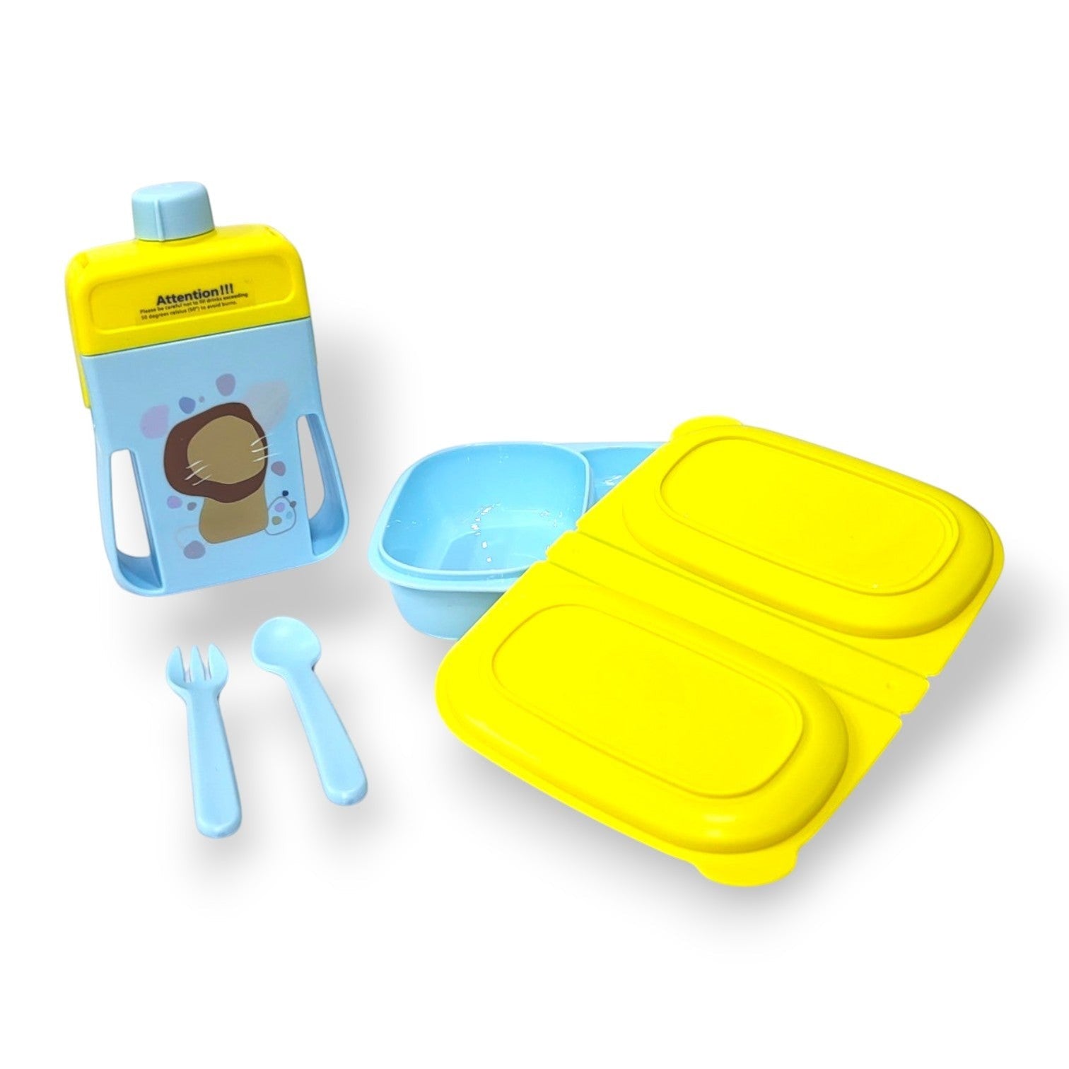Dino Kids Lunch Box & Bottle Combo Set for Girls