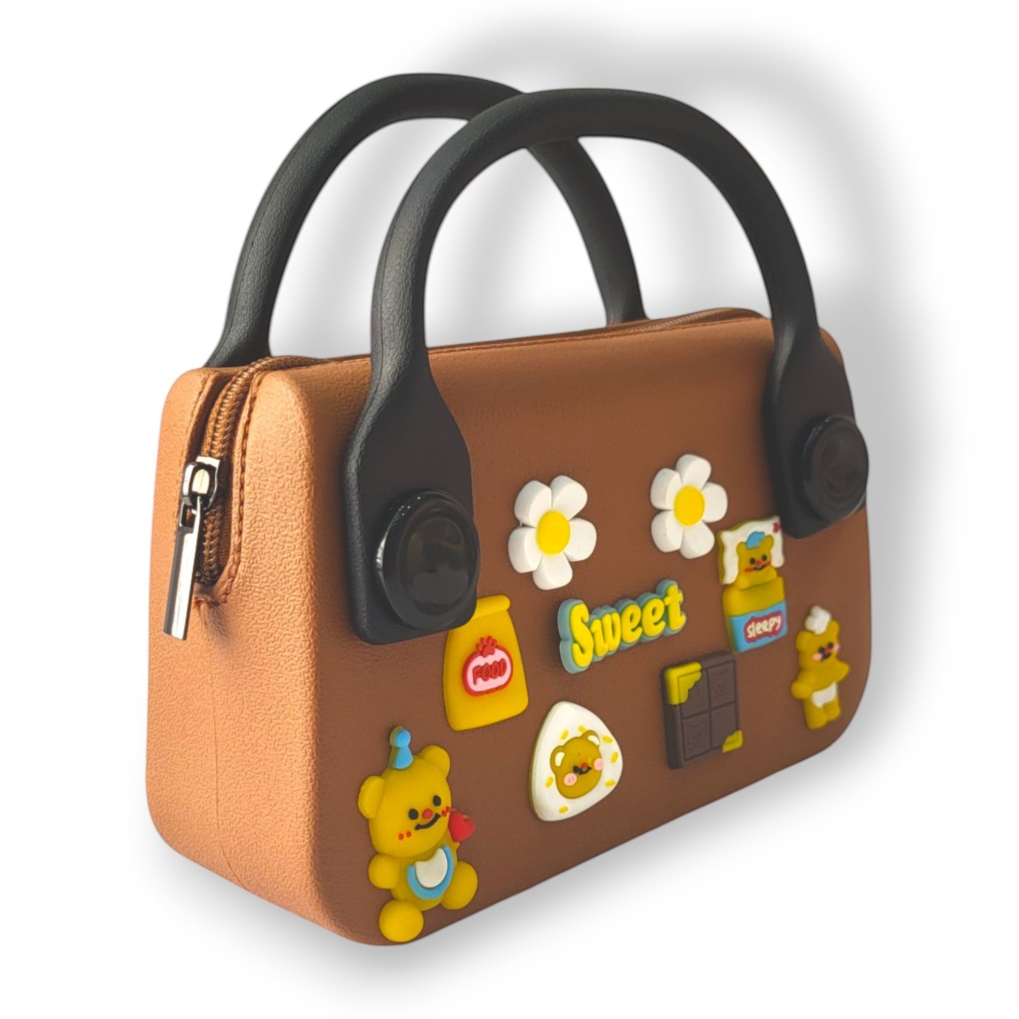 Sweet Bear Kids Handbag | Cartoon Charm Purse for Girls | School & Gifting