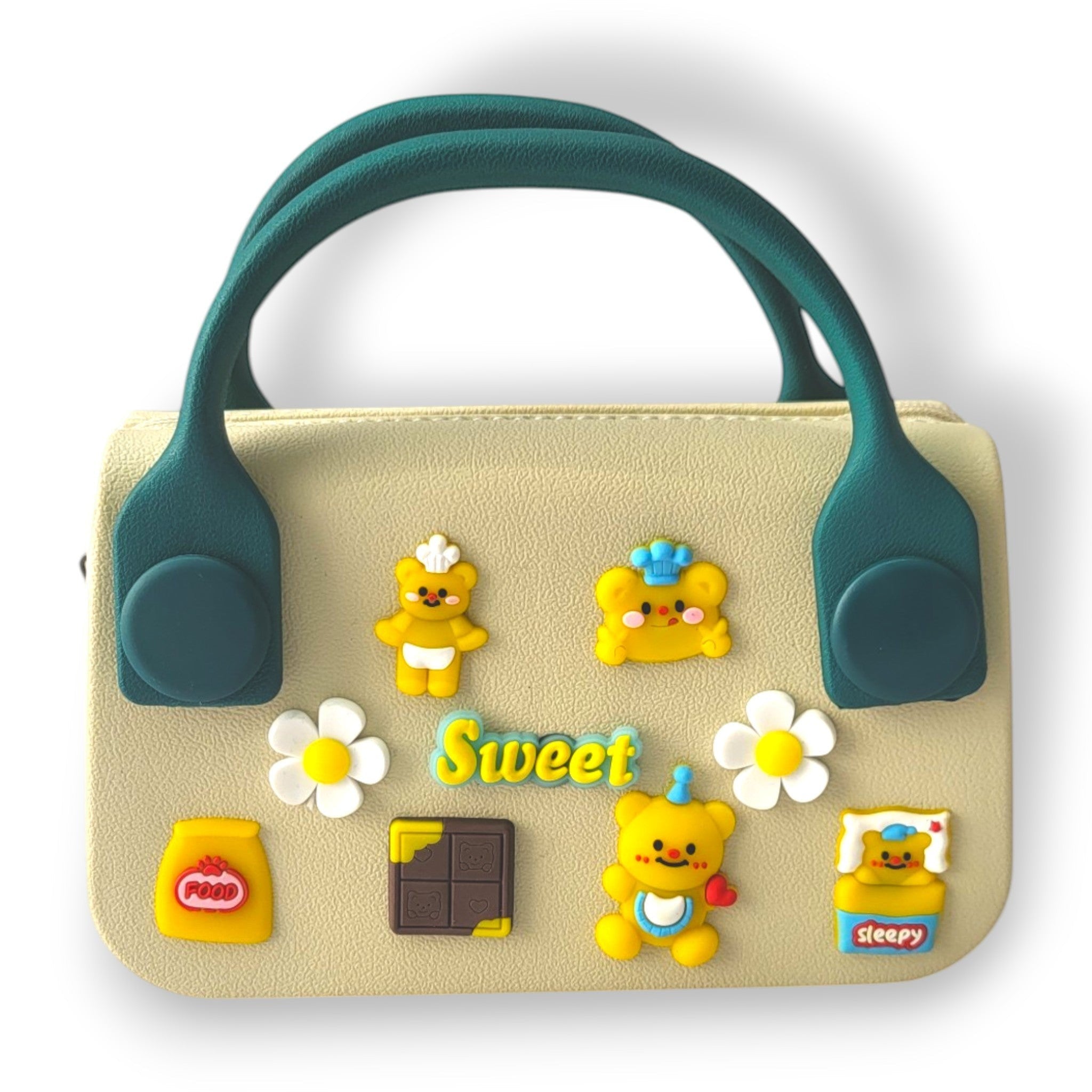 Sweet Bear Kids Handbag | Cartoon Charm Purse for Girls | School & Gifting