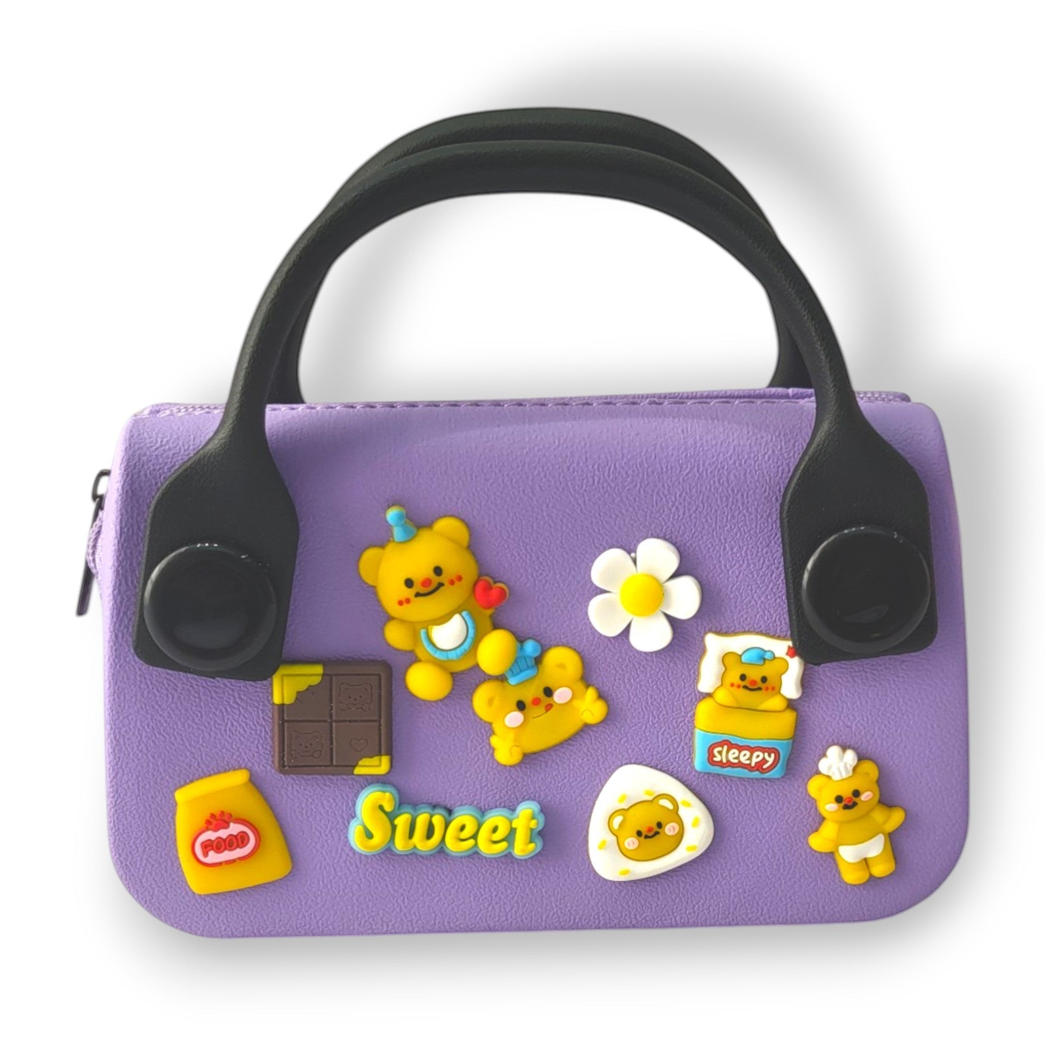 Sweet Bear Kids Handbag | Cartoon Charm Purse for Girls | School & Gifting