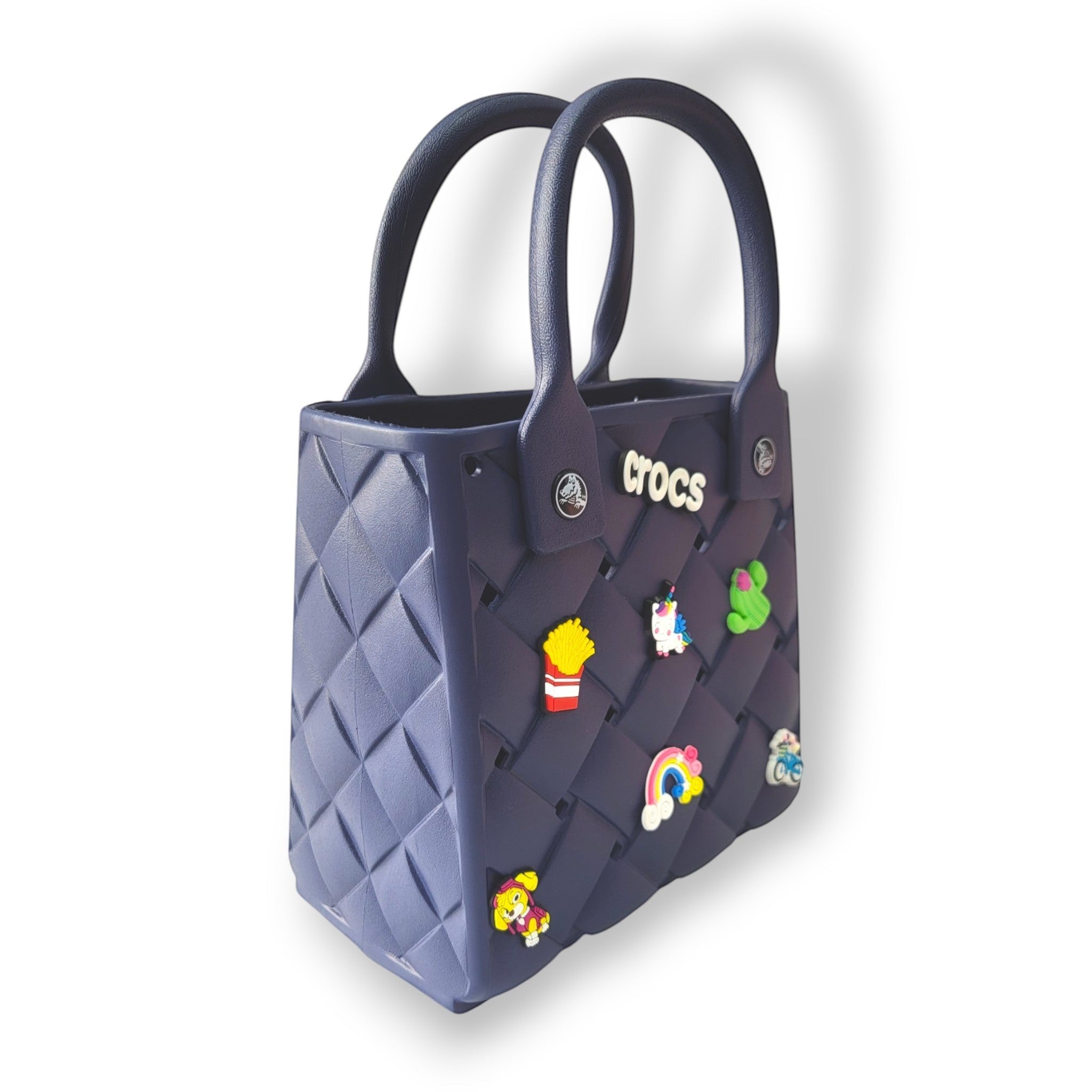 Crocs Kids Handbag with Charms | Waterproof Tote for Girls