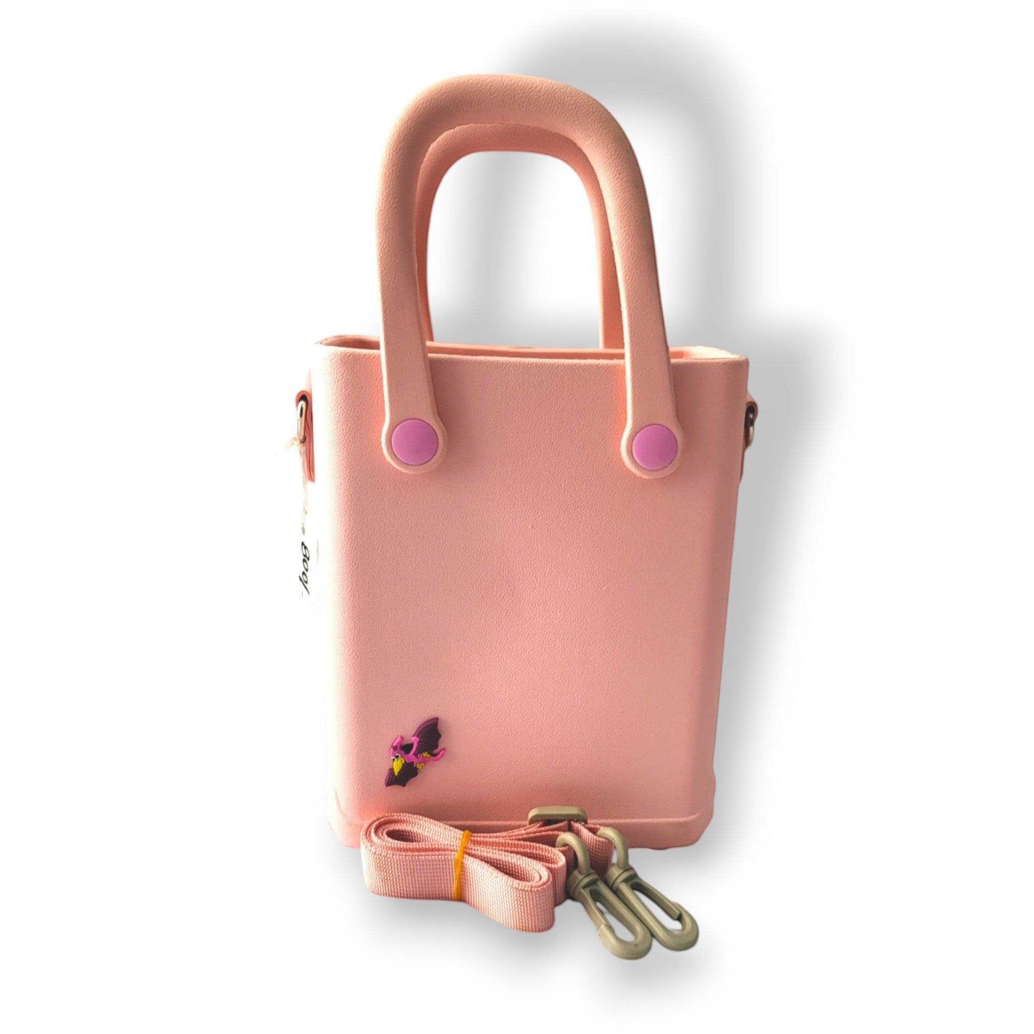 Kids EVA Sling Bag with Charms & Crossbody Strap | Waterproof