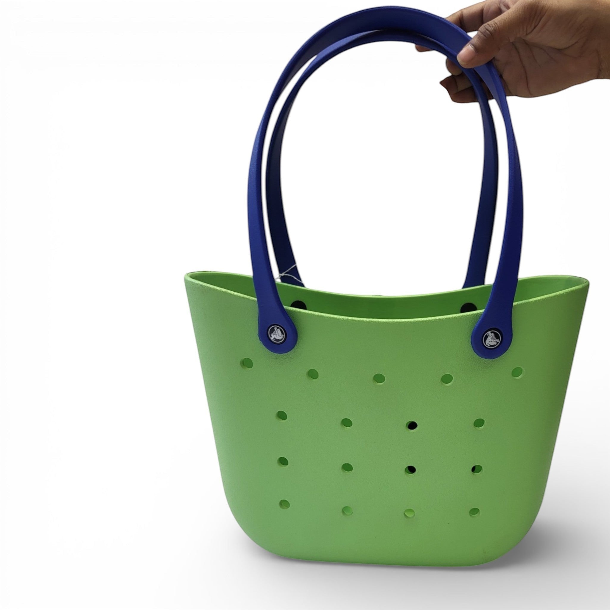Crocs Kids EVA Tote Bag with Jibbitz Charms | Waterproof Handbag