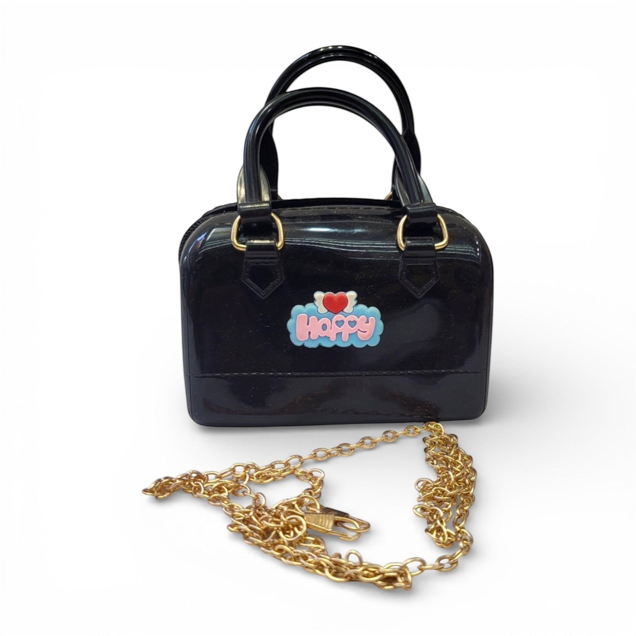 Kids Jelly Mini Dome Bag with Chain | Cute Handbag for Girls