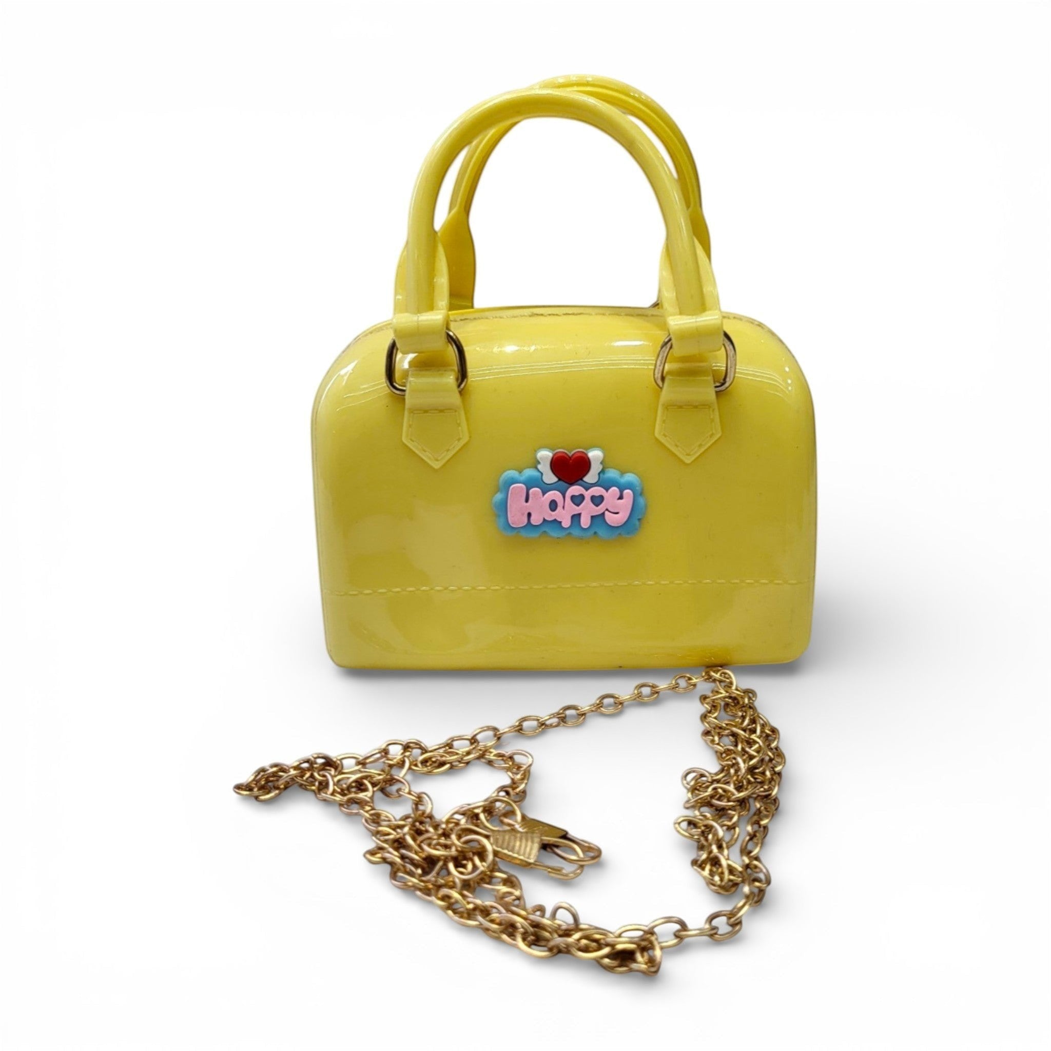Kids Jelly Mini Dome Bag with Chain | Cute Handbag for Girls