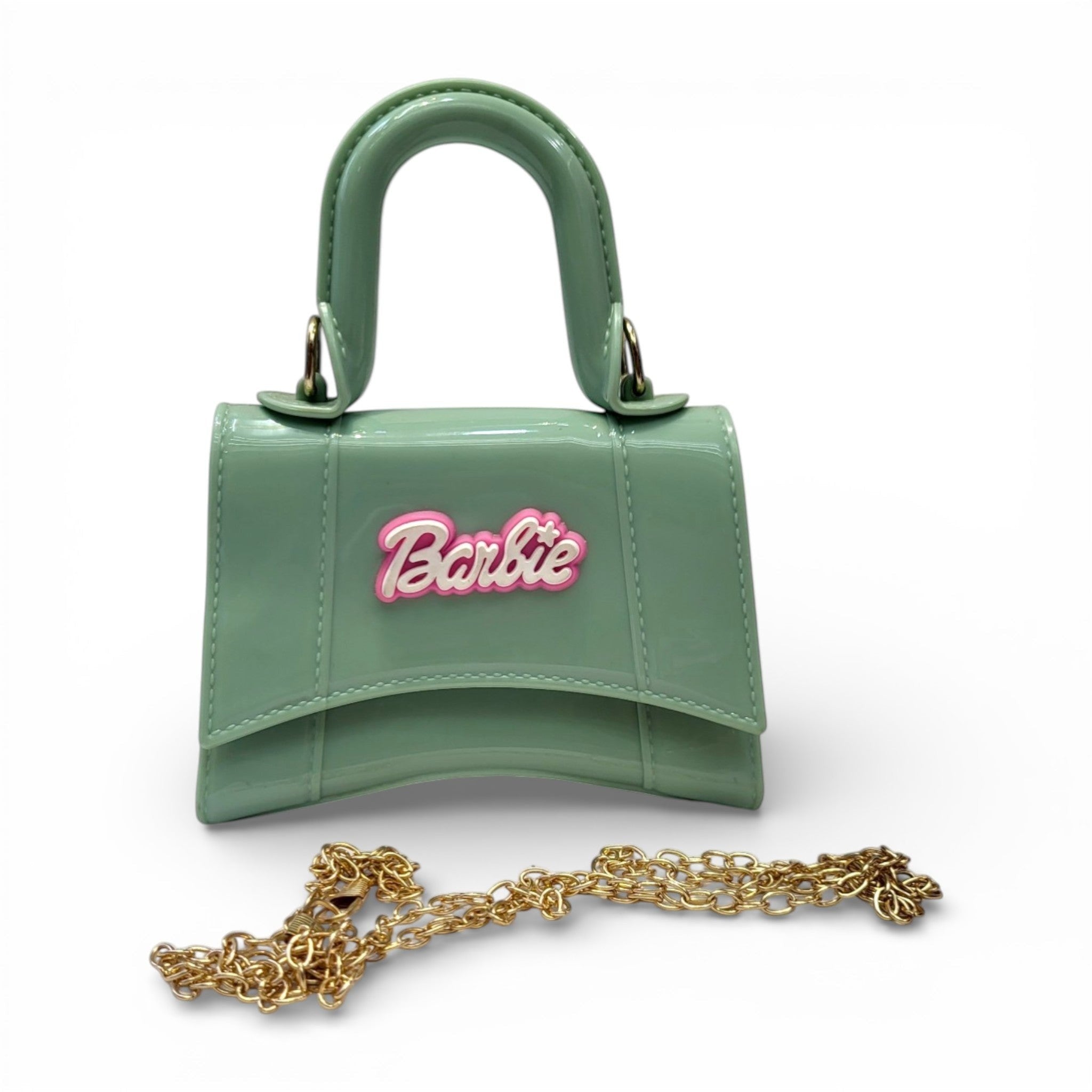 Barbie Mini Handbag for Girls | Crossbody Sling Bag with Chain