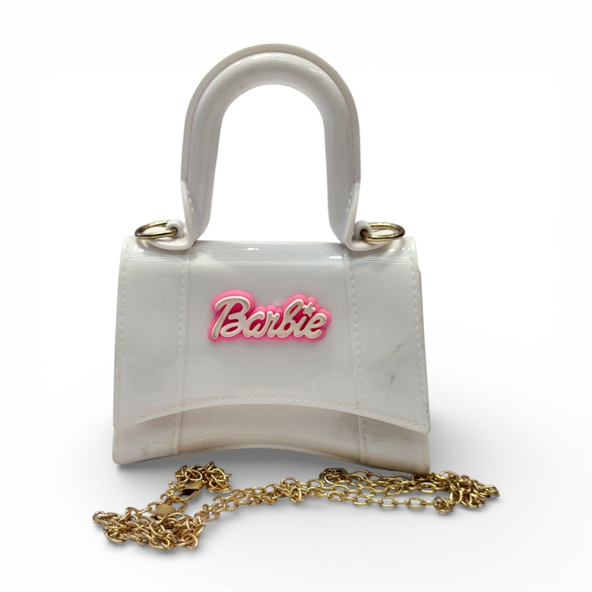 Barbie Mini Handbag for Girls | Crossbody Sling Bag with Chain