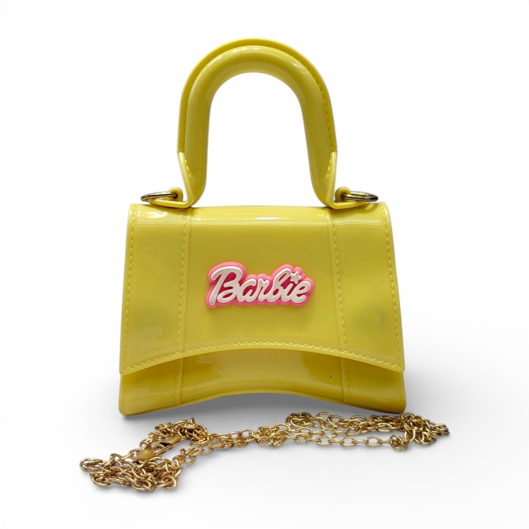 Barbie Mini Handbag for Girls | Crossbody Sling Bag with Chain