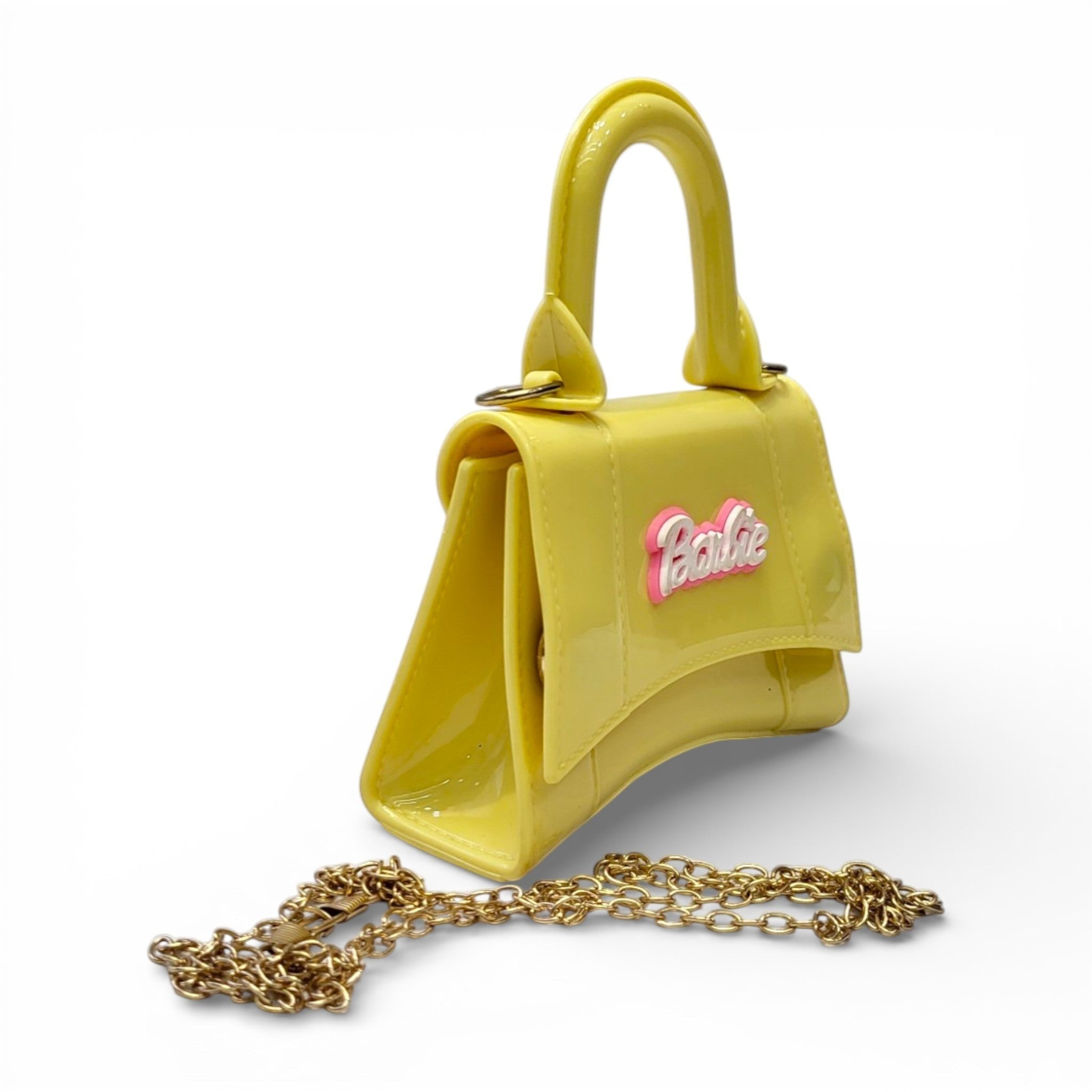 Barbie Mini Handbag for Girls | Crossbody Sling Bag with Chain