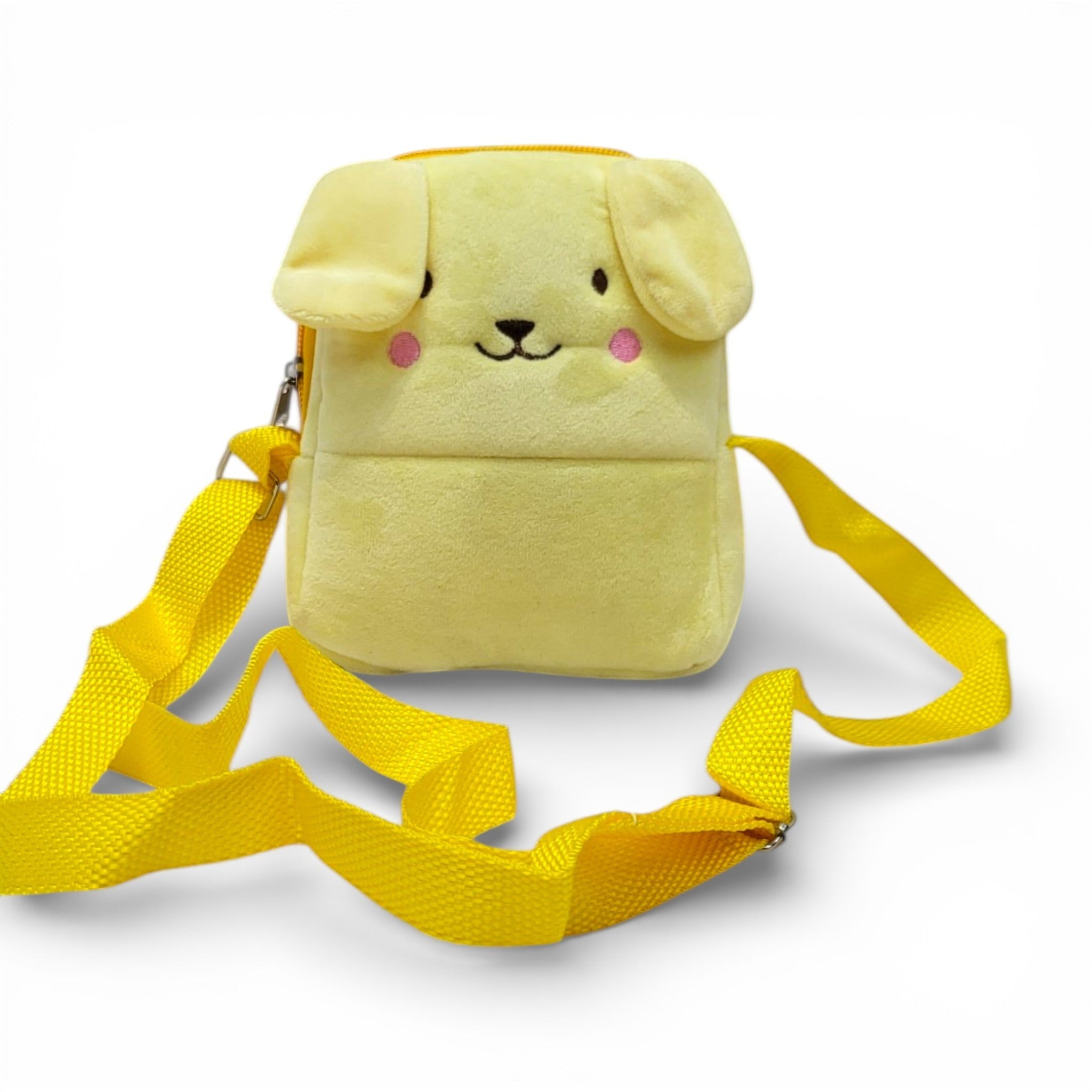 Cute Puppy Plush Sling Bag for Kids | Soft Felt Crossbody Bag for Girls & Boys