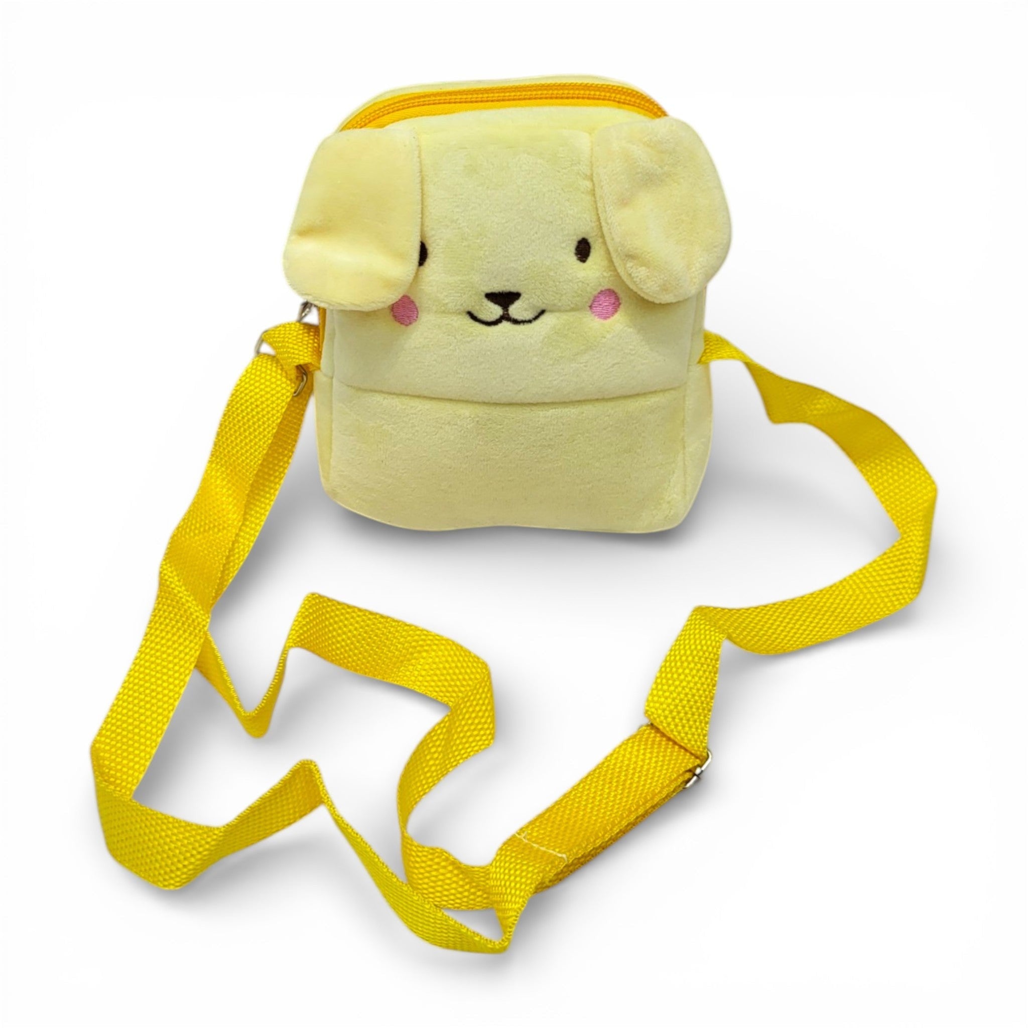 Cute Puppy Plush Sling Bag for Kids | Soft Felt Crossbody Bag for Girls & Boys
