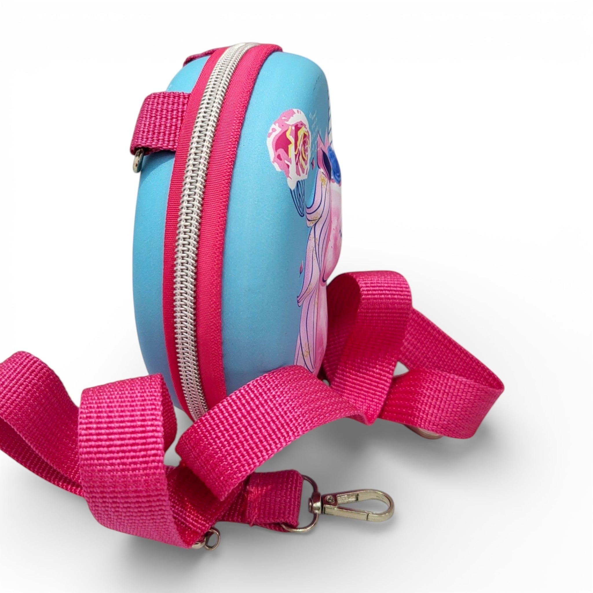 Cartoon Character EVA Sling Bag for Kids | Round Crossbody Bag for Girls & Boys