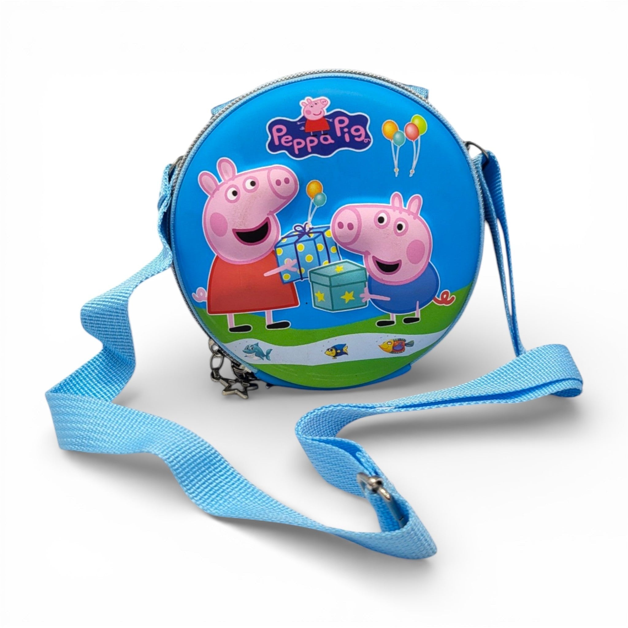 Cartoon Character EVA Sling Bag for Kids | Round Crossbody Bag for Girls & Boys