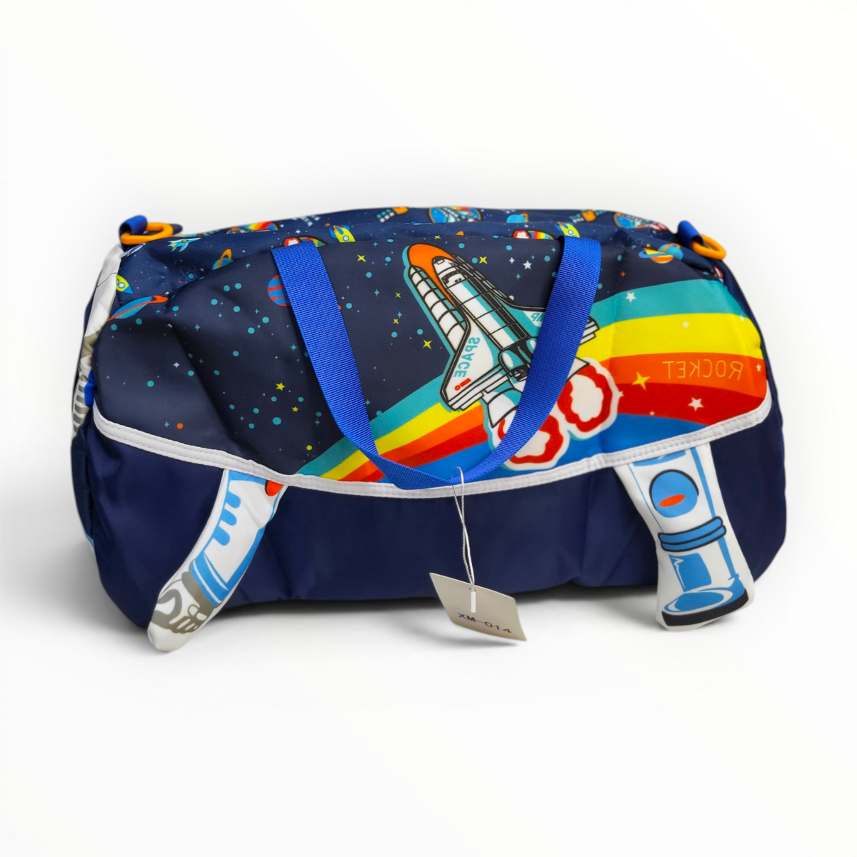 Space Rocket Kids Duffel Bag | Astronaut Travel, Sports & Overnight Bag for Boys