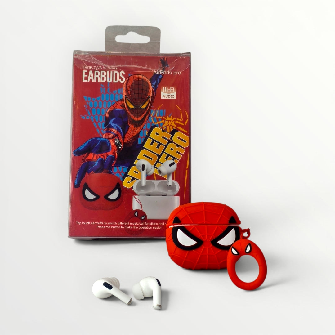 TWS Wireless Earbuds with Fun Silicone Case – Hi-Fi Audio