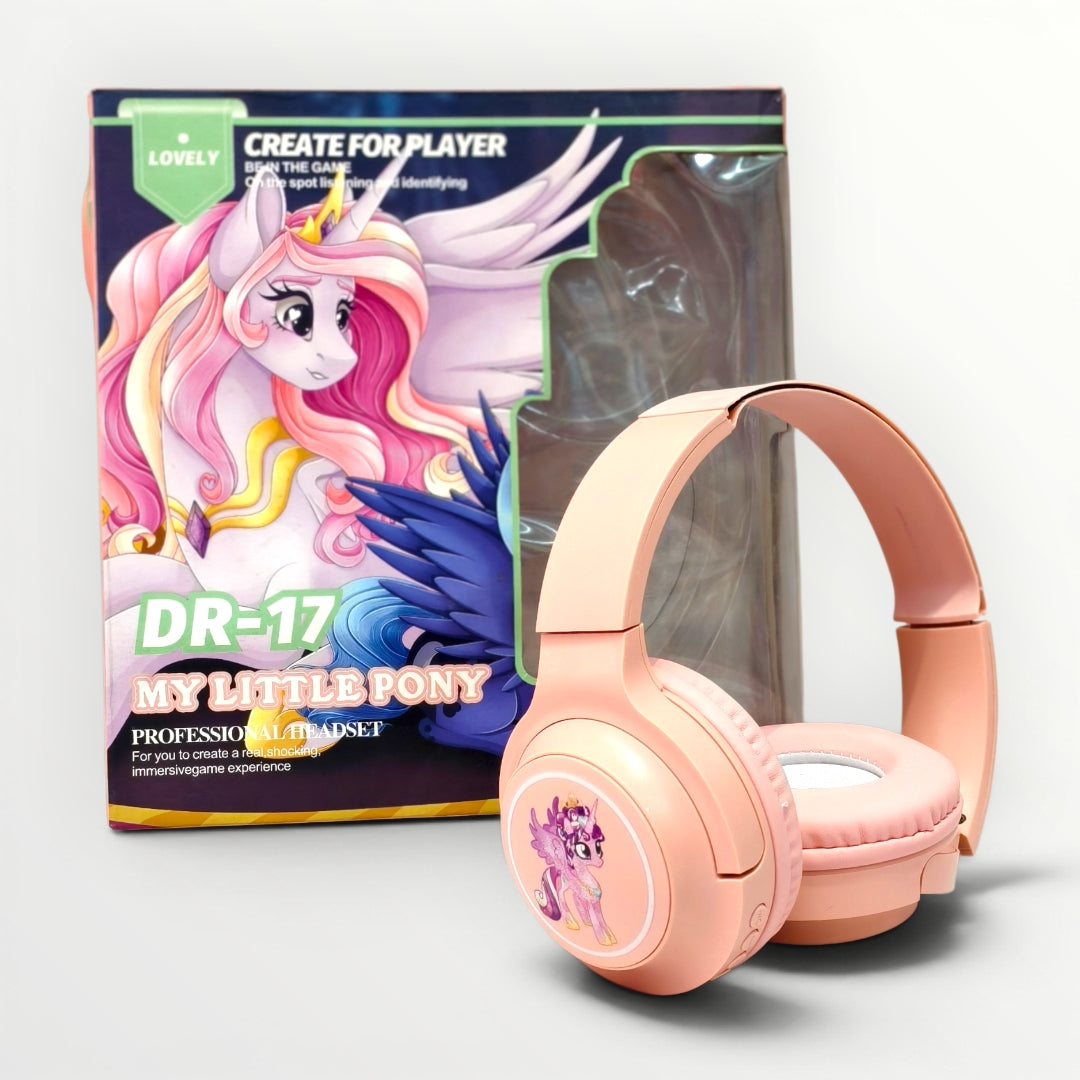 Kids Wireless Headphones – Fun Printed Foldable Design